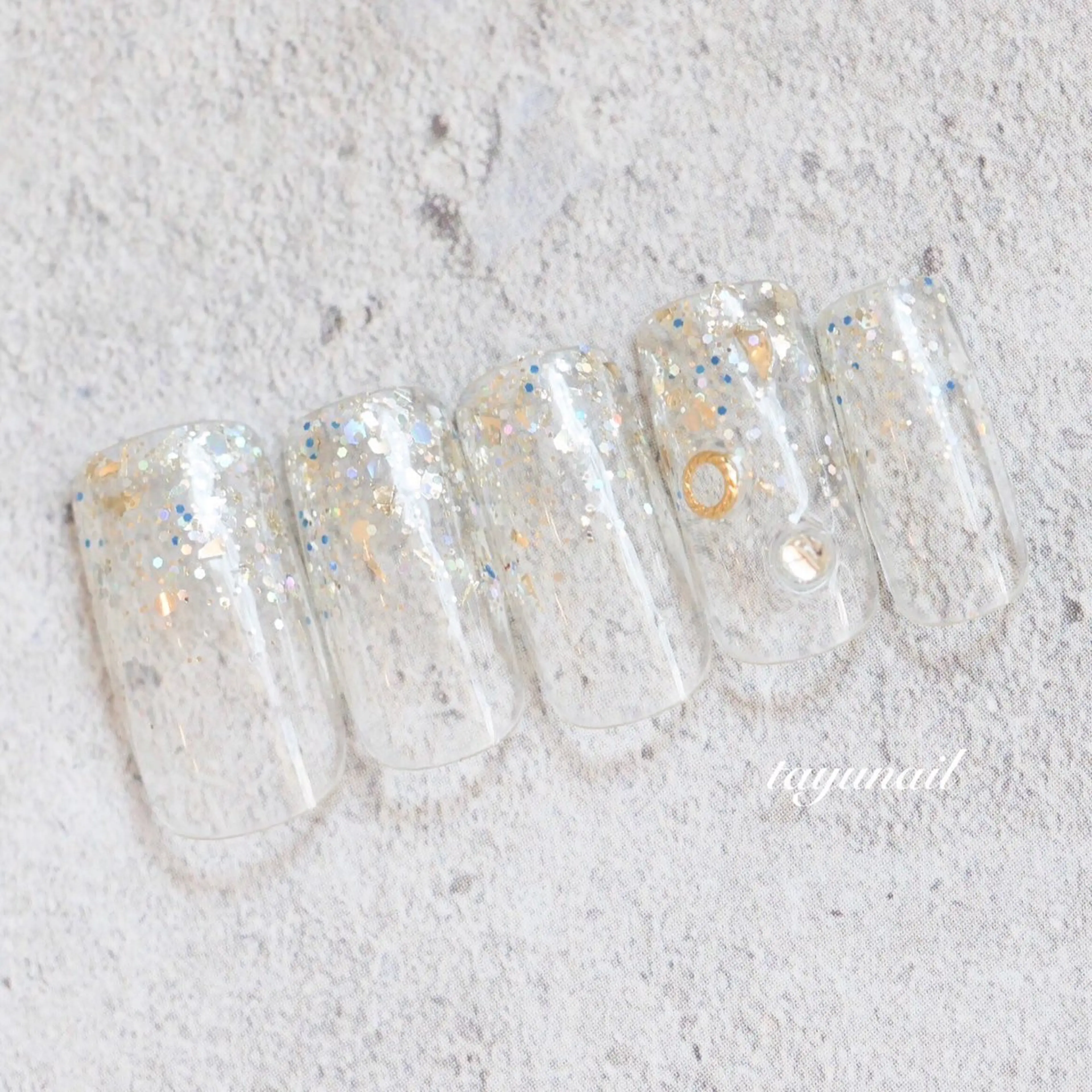 ネイル アートネイル ジェルネイル パラジェル シンプルネイル ハンドネイル ネイルサロン・ネイルスクール たゆnail所属・ネイルサロン 【たゆnail】のネイルデザイン