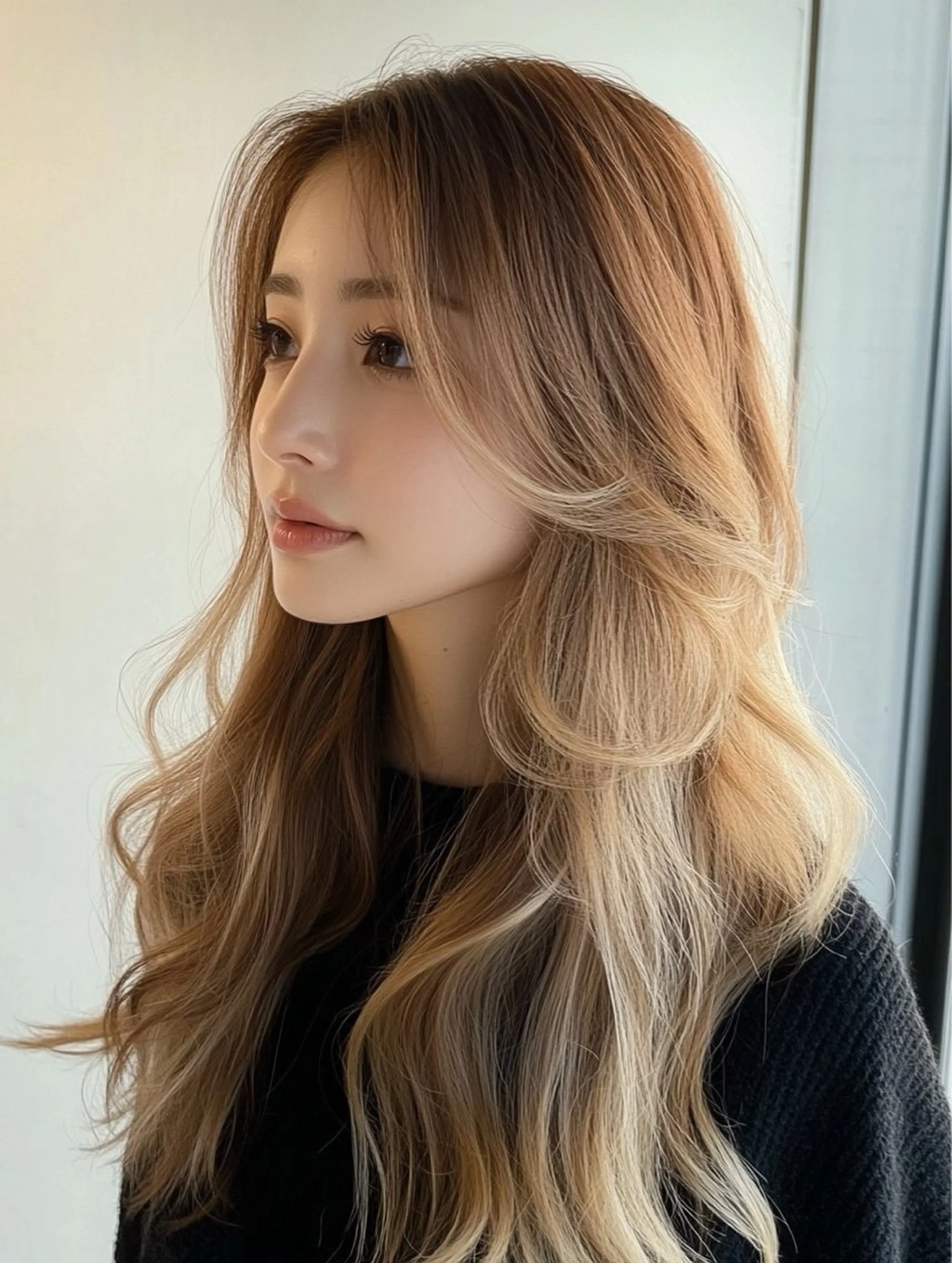 ロング カット LoLo. 心斎橋のヘアスタイル