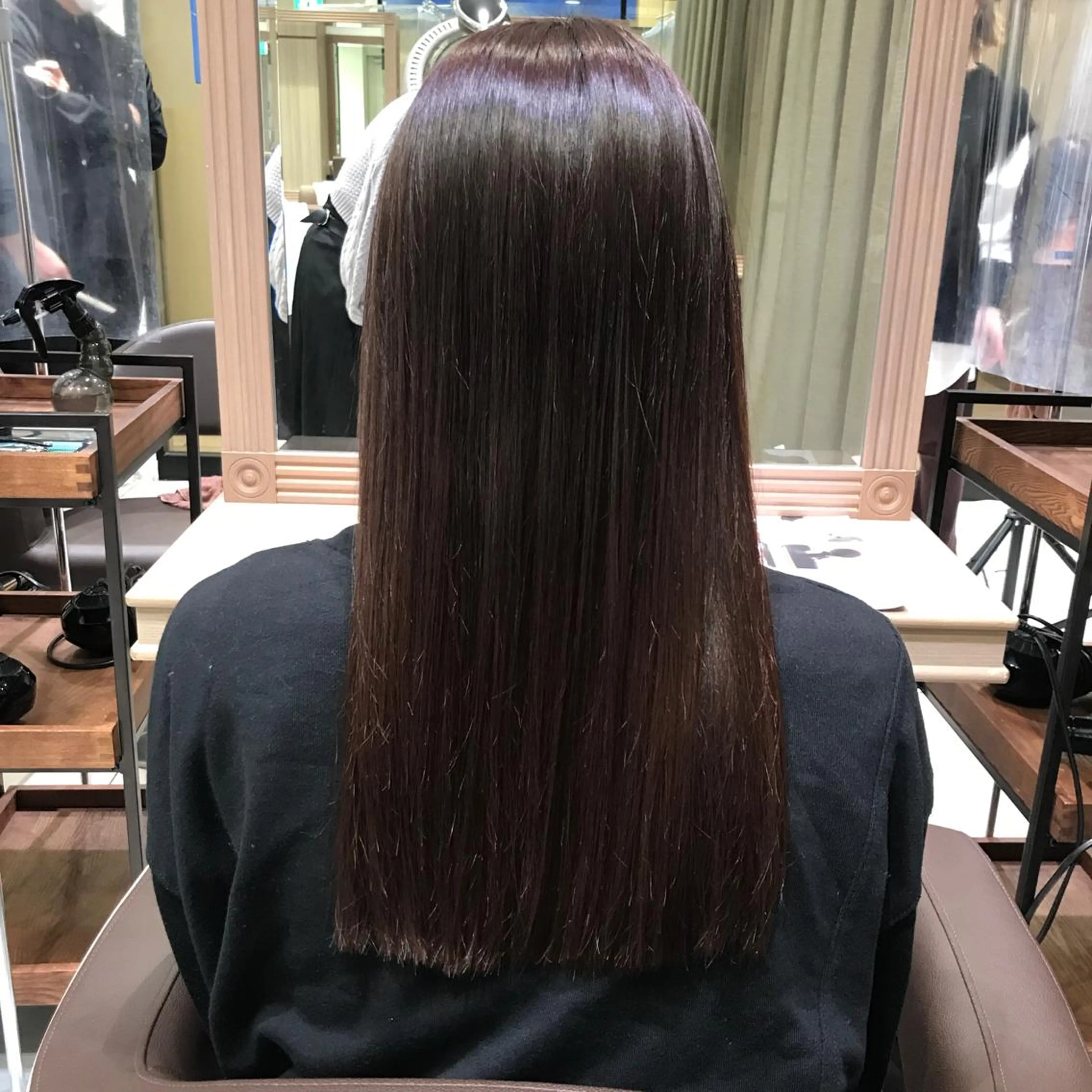 ロング カラー カット トリートメント ヘアセット/メンズ パーマChihoのヘアスタイル