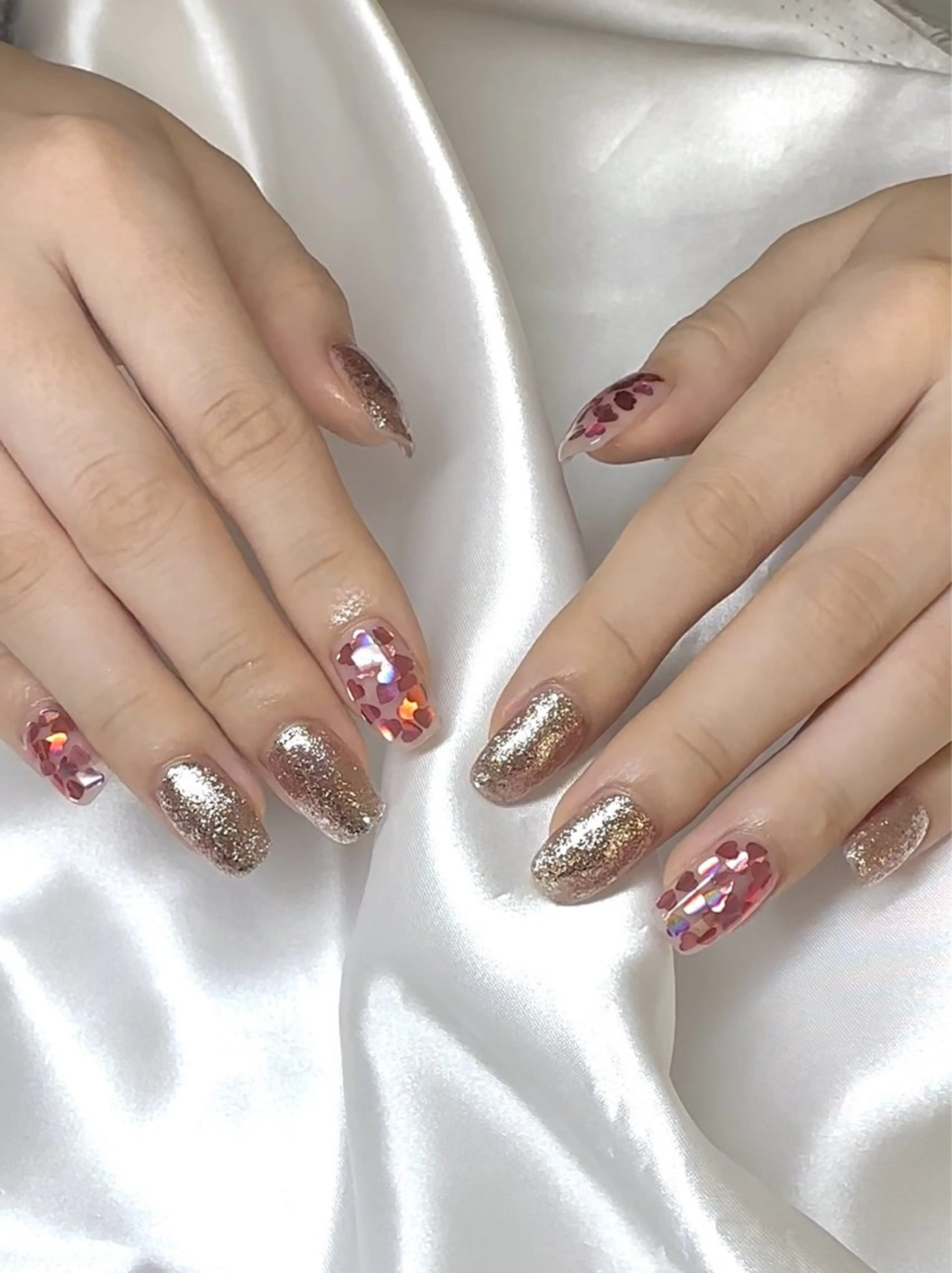 ネイル ハート nu NANAのネイルデザイン