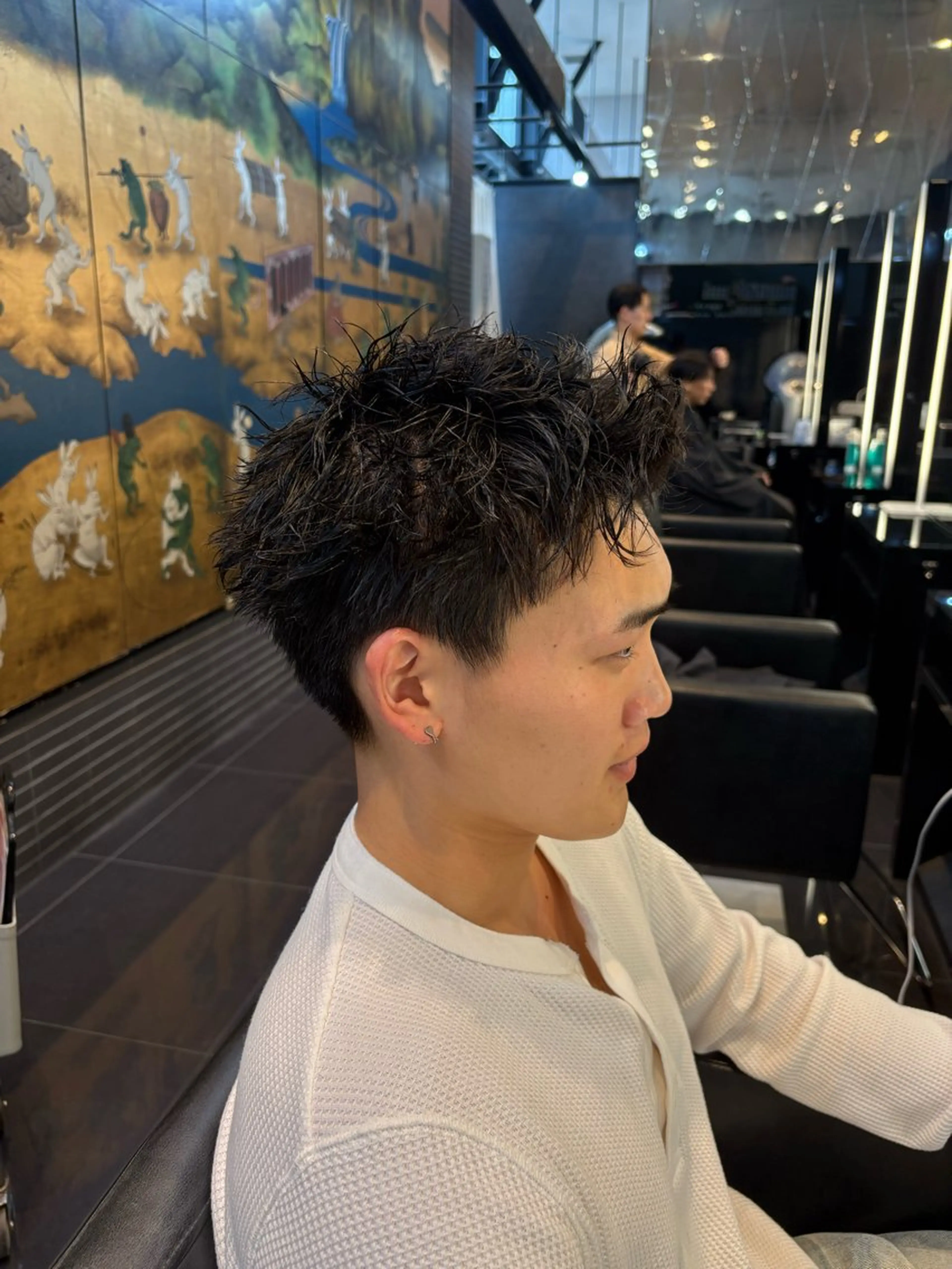 パーマ メンズ カット パーマ メンズ特化型美容師/ 加藤晴輝のヘアスタイル