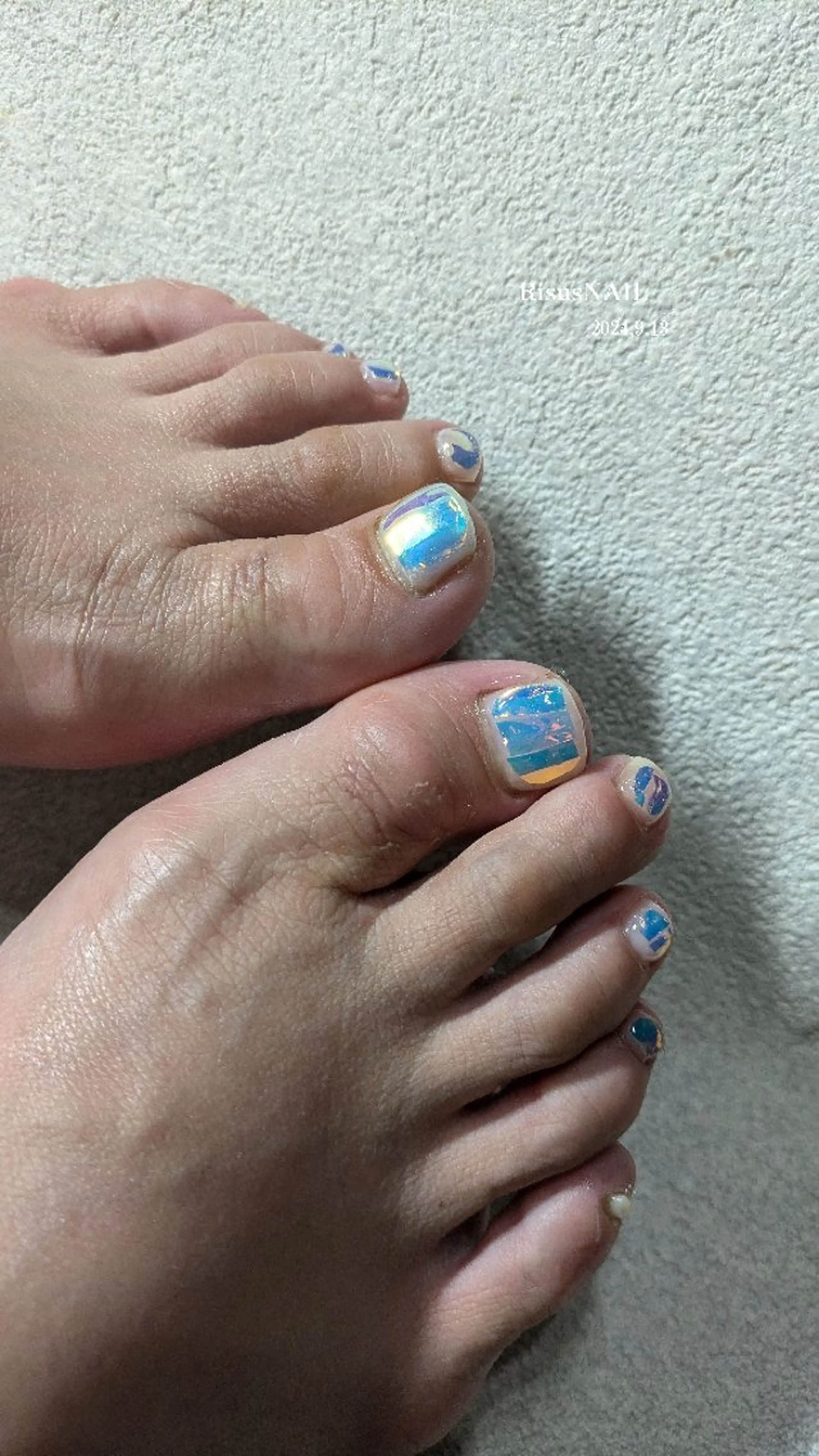 ネイル 氷ネイル・うるうるネイル Risus NAILのネイルデザイン