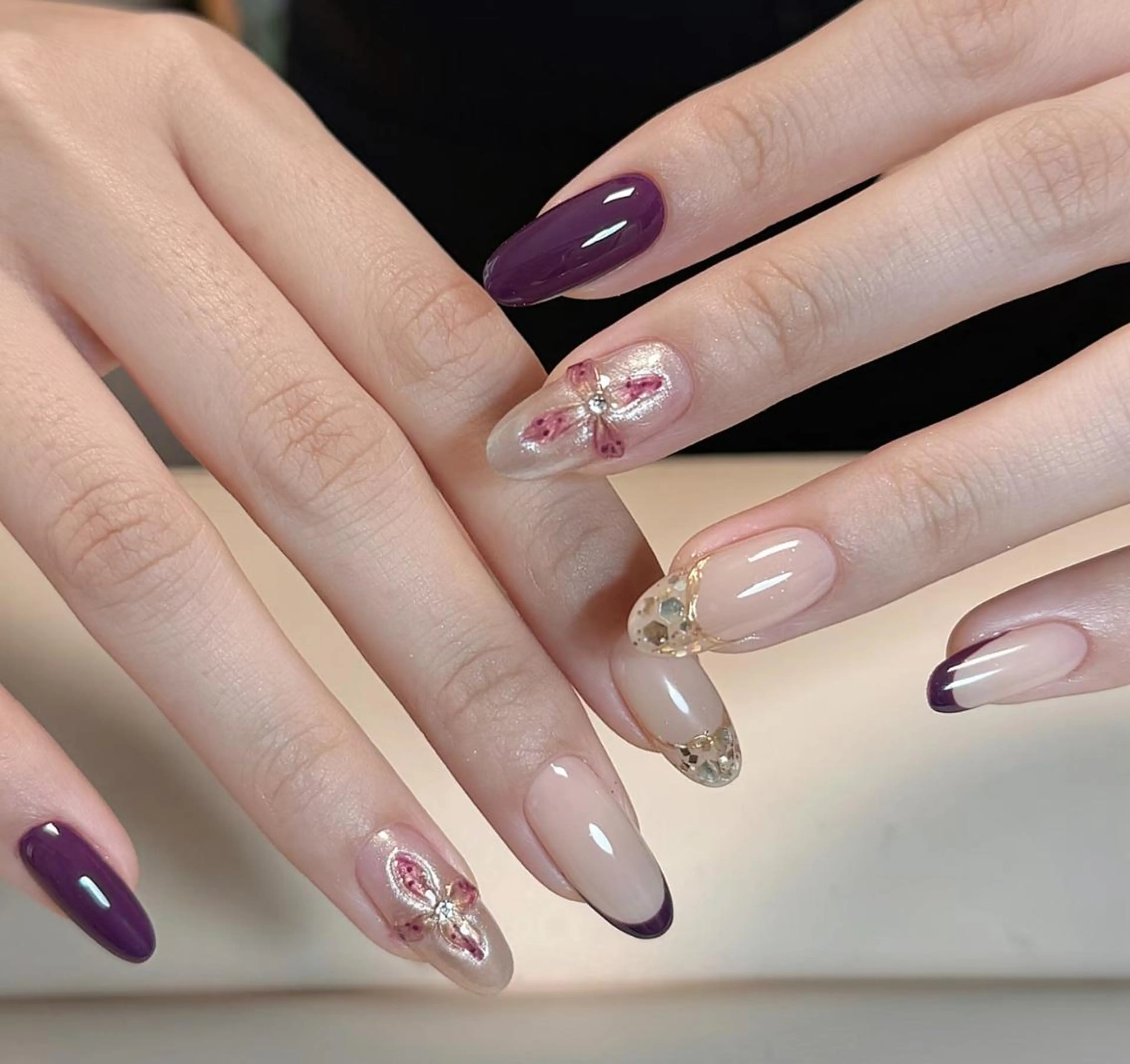 ネイル ハンドネイル 🎀 UU_nailのネイルデザイン