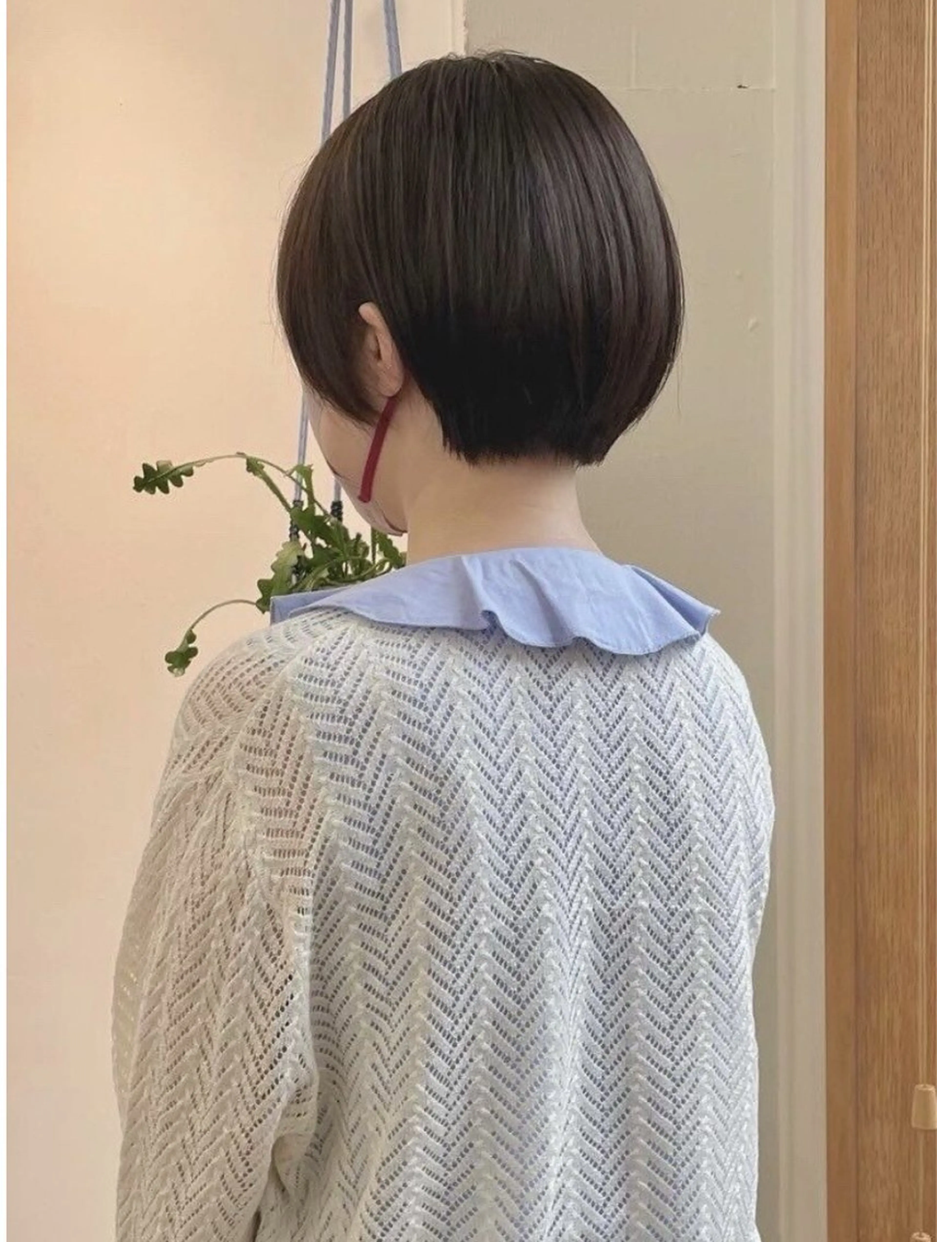 ショート カラー ブラウンカラー ヘアカラー 立川艶髪カラーと映画 美容師YUJIのヘアスタイル