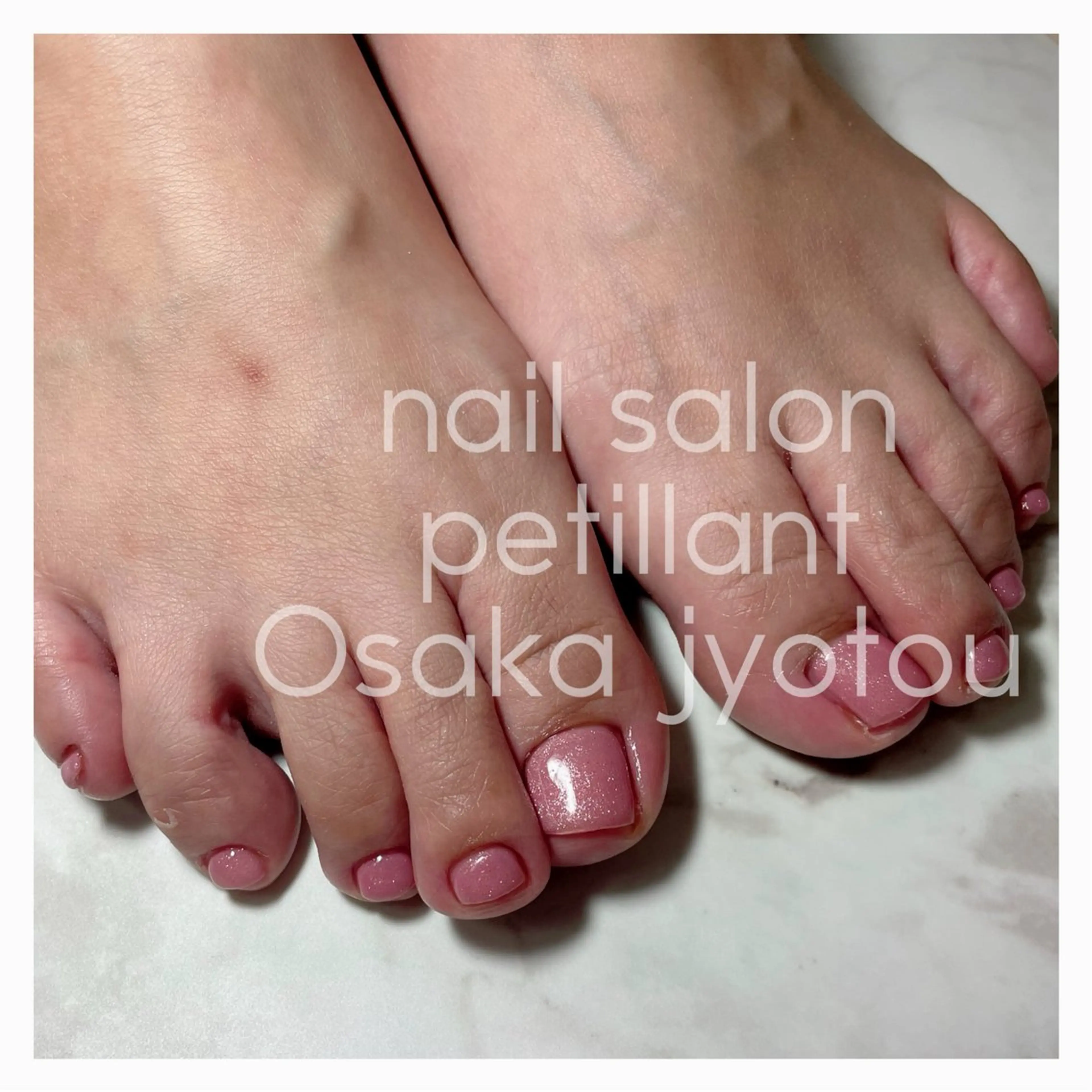 ネイル フットネイル nail salon petillantのネイルデザイン