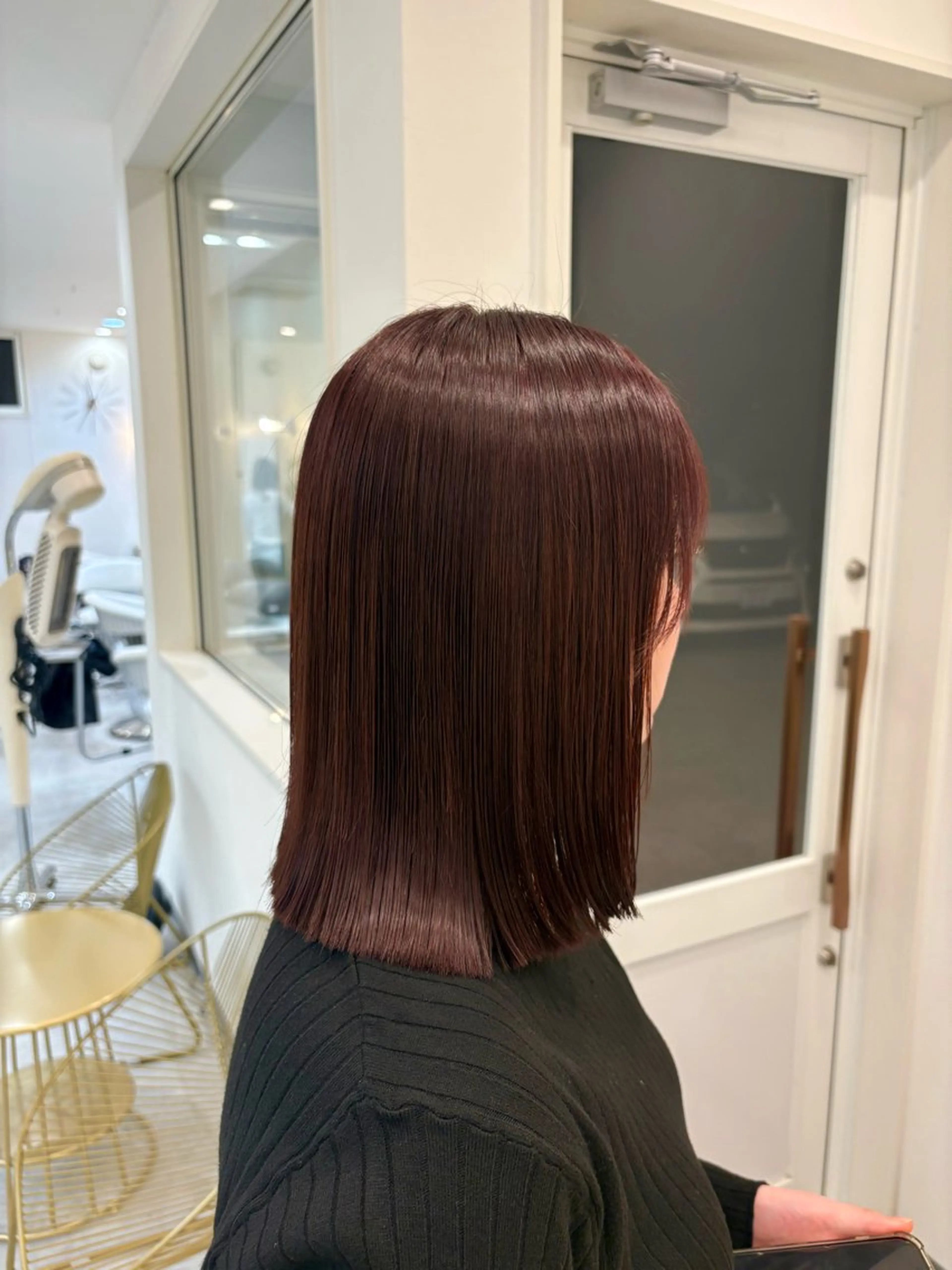 ヘアカラーの写真