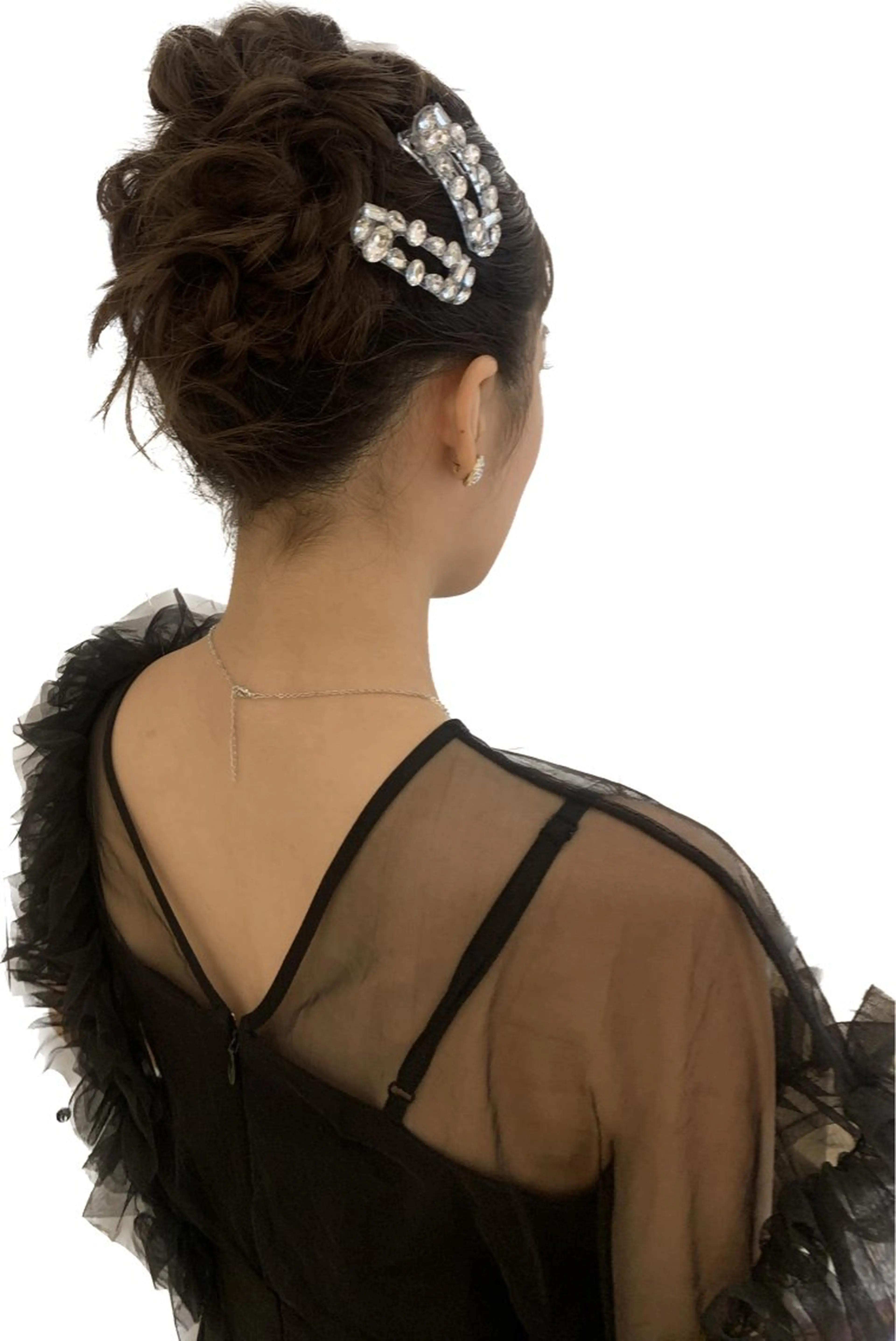 ロング ヘアアレンジ ヘアセット ミドウチ アヤカのヘアスタイル