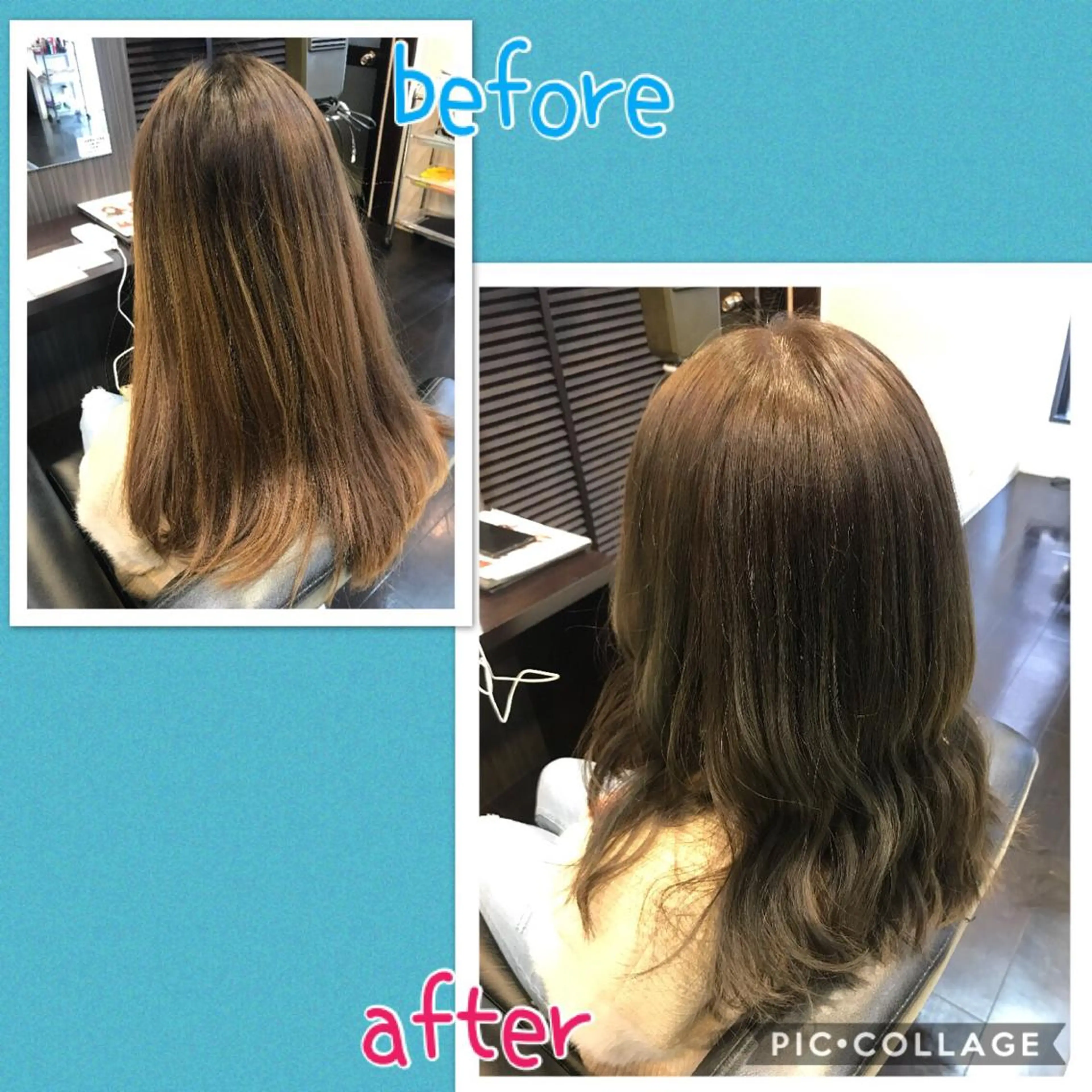 ロング カラー アッシュ 透明感カラー イルミナカラー カット ヘアカラー 藤本 麻衣のヘアスタイル