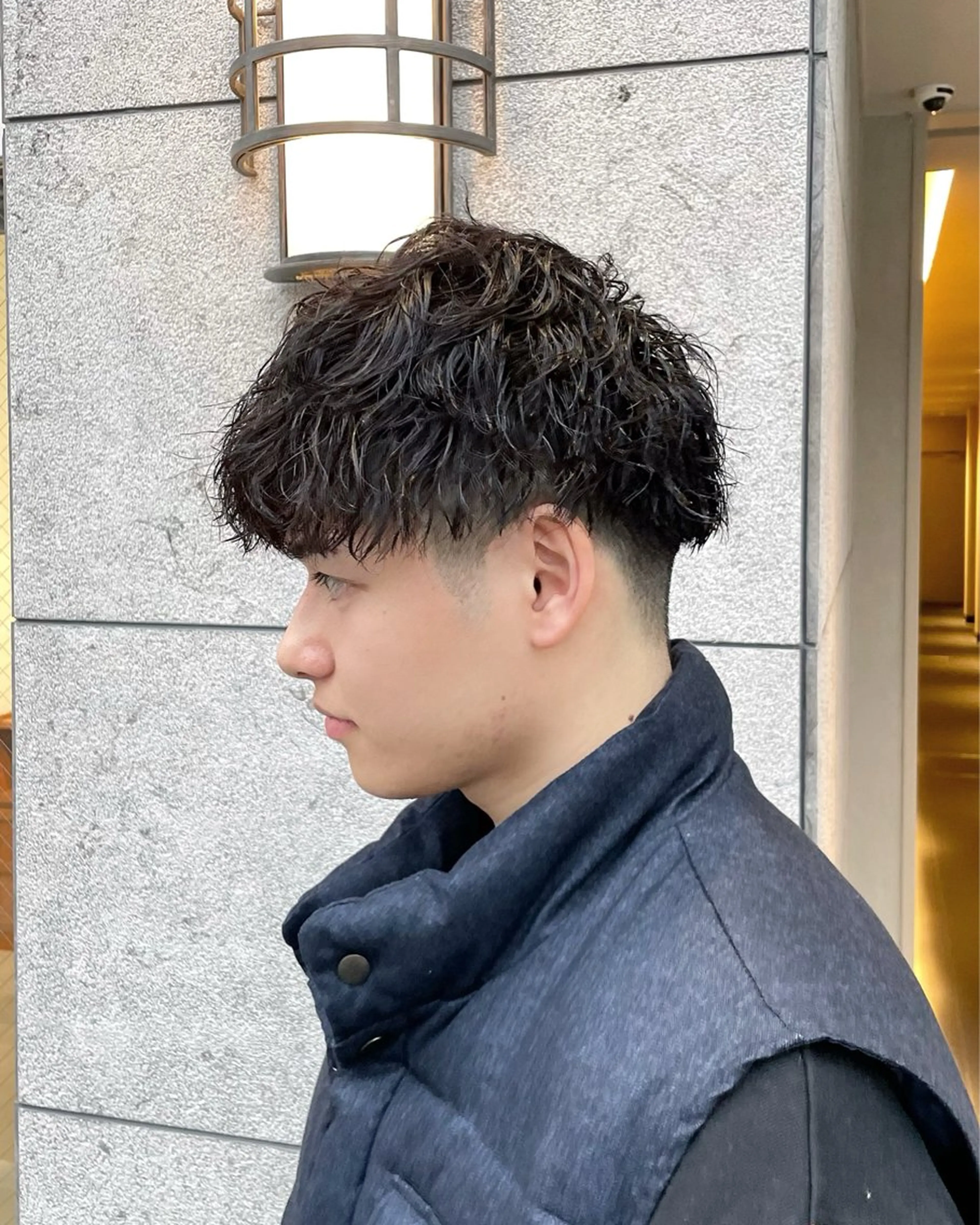 パーマ メンズ メンズパーマ パーマ 安藤 琢真のヘアスタイル