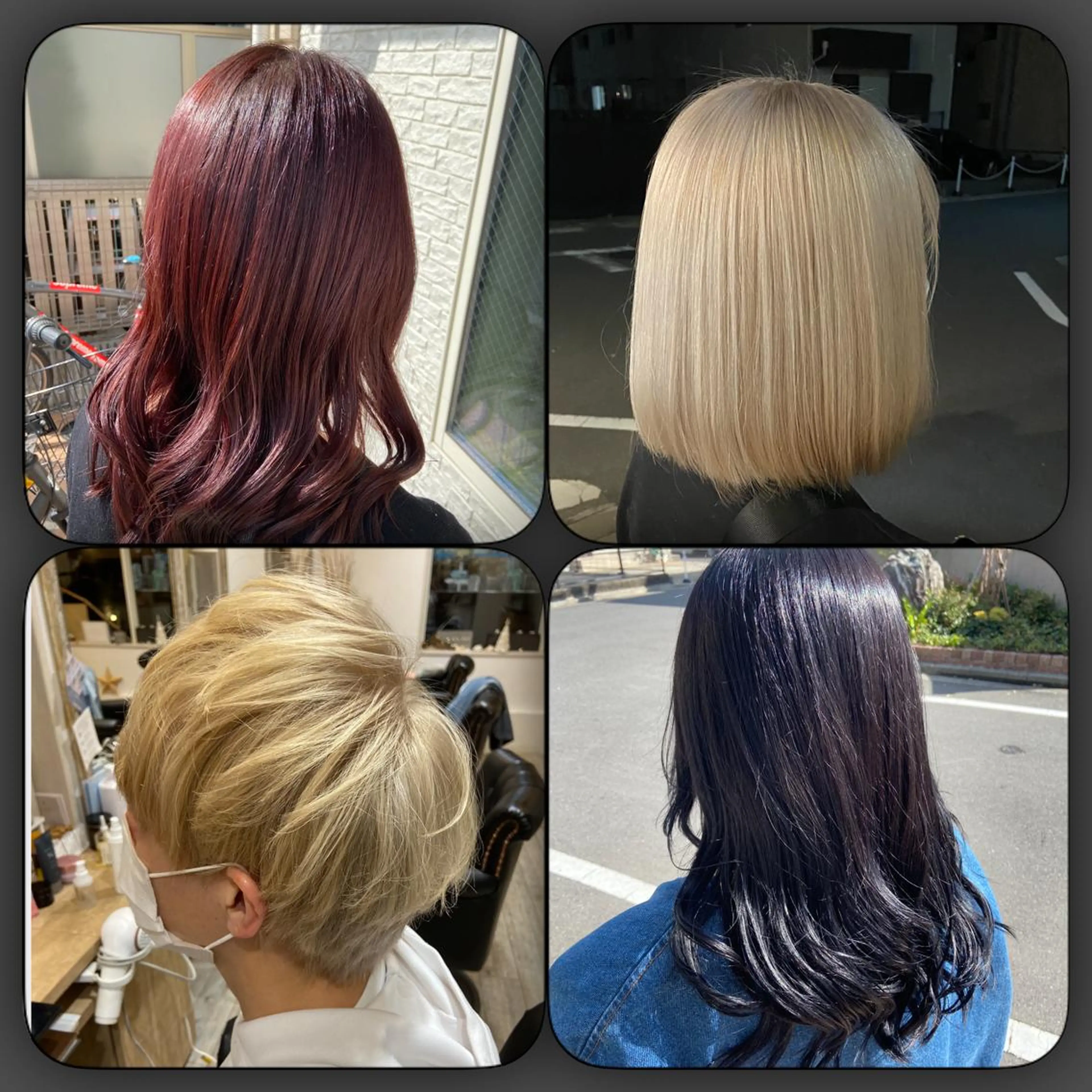 カラー 🪼高評価🪼 💎柴崎の藤咲💎のヘアスタイル