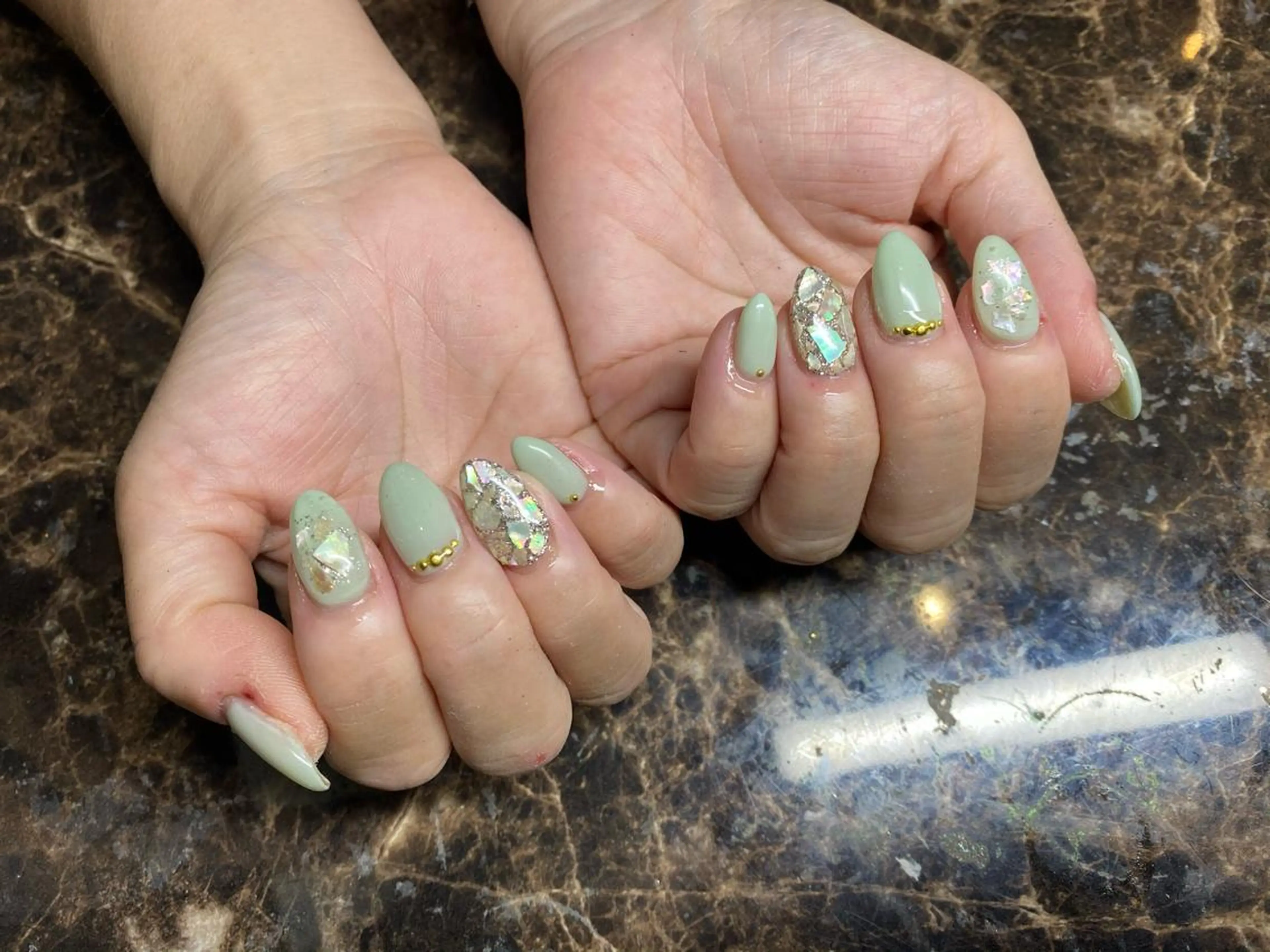 ネイル ハンドネイル IROHA Nail 矢掛萌子のネイルデザイン