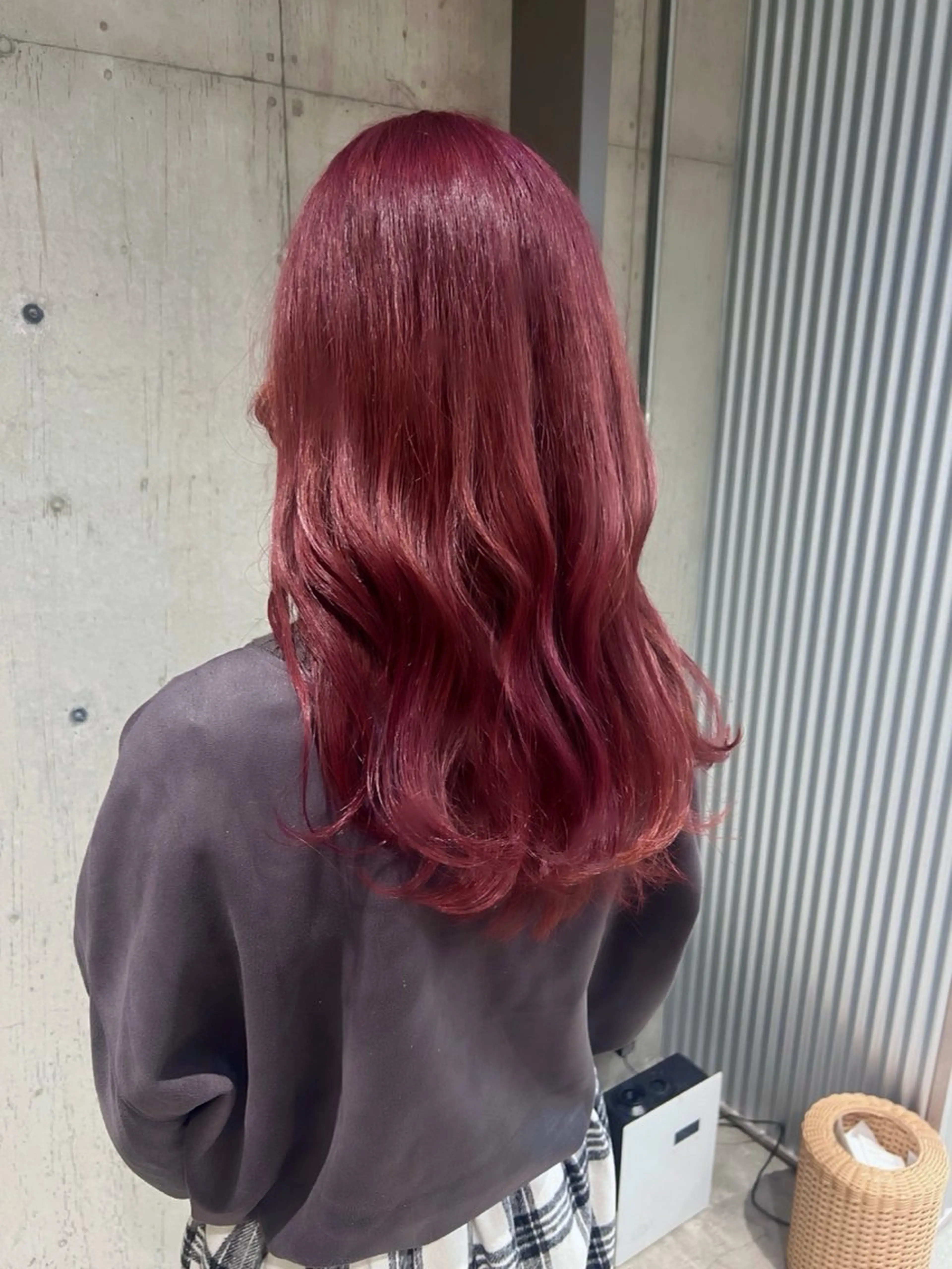 カラー ラベンダーカラー ラベンダーピンク ピンクカラー 透明感/血色カラー/ 似合せレイヤー/ゆいのヘアスタイル