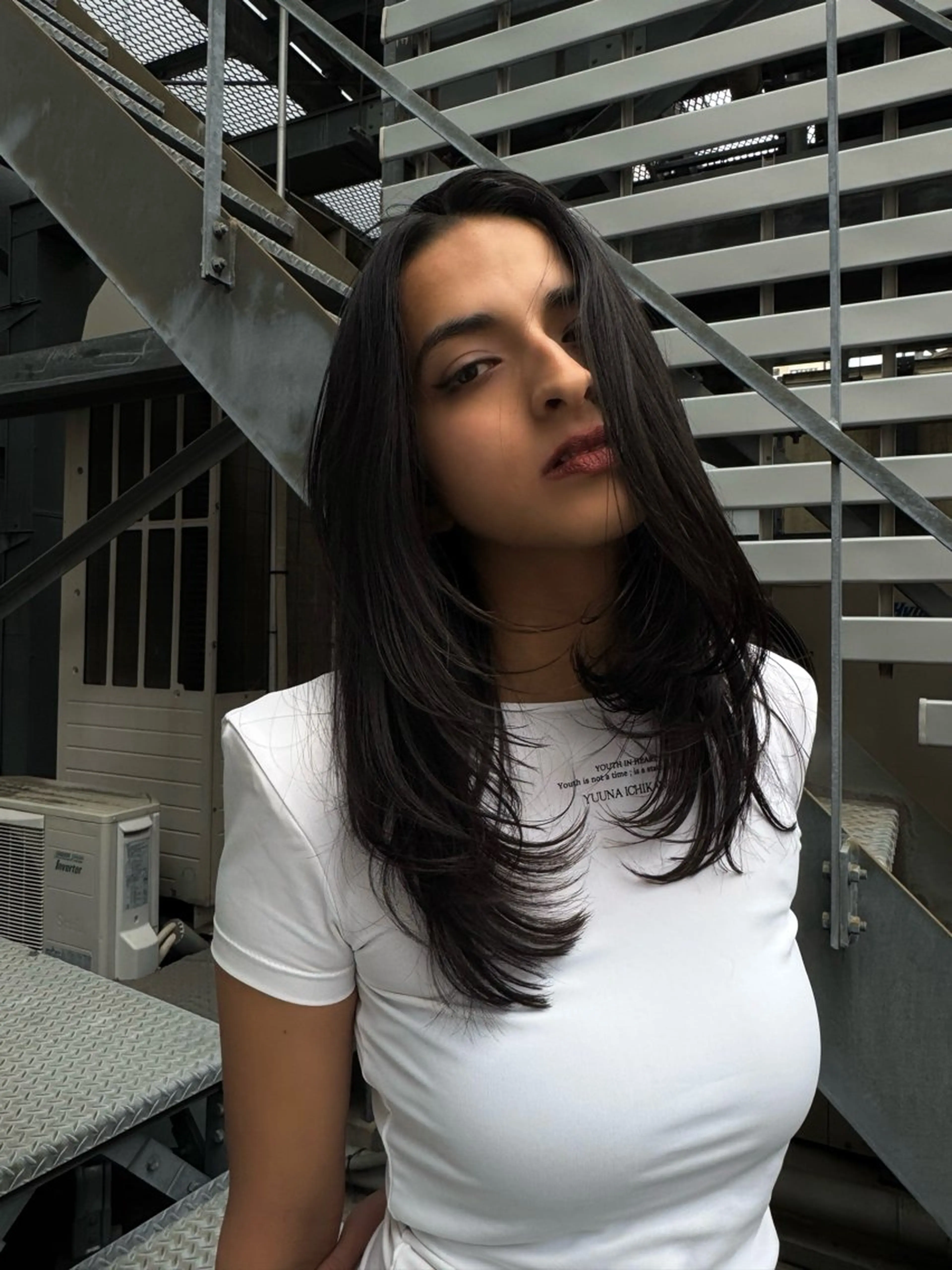 ロング カラー 大人な抜け感レイヤー remi🖤のヘアスタイル