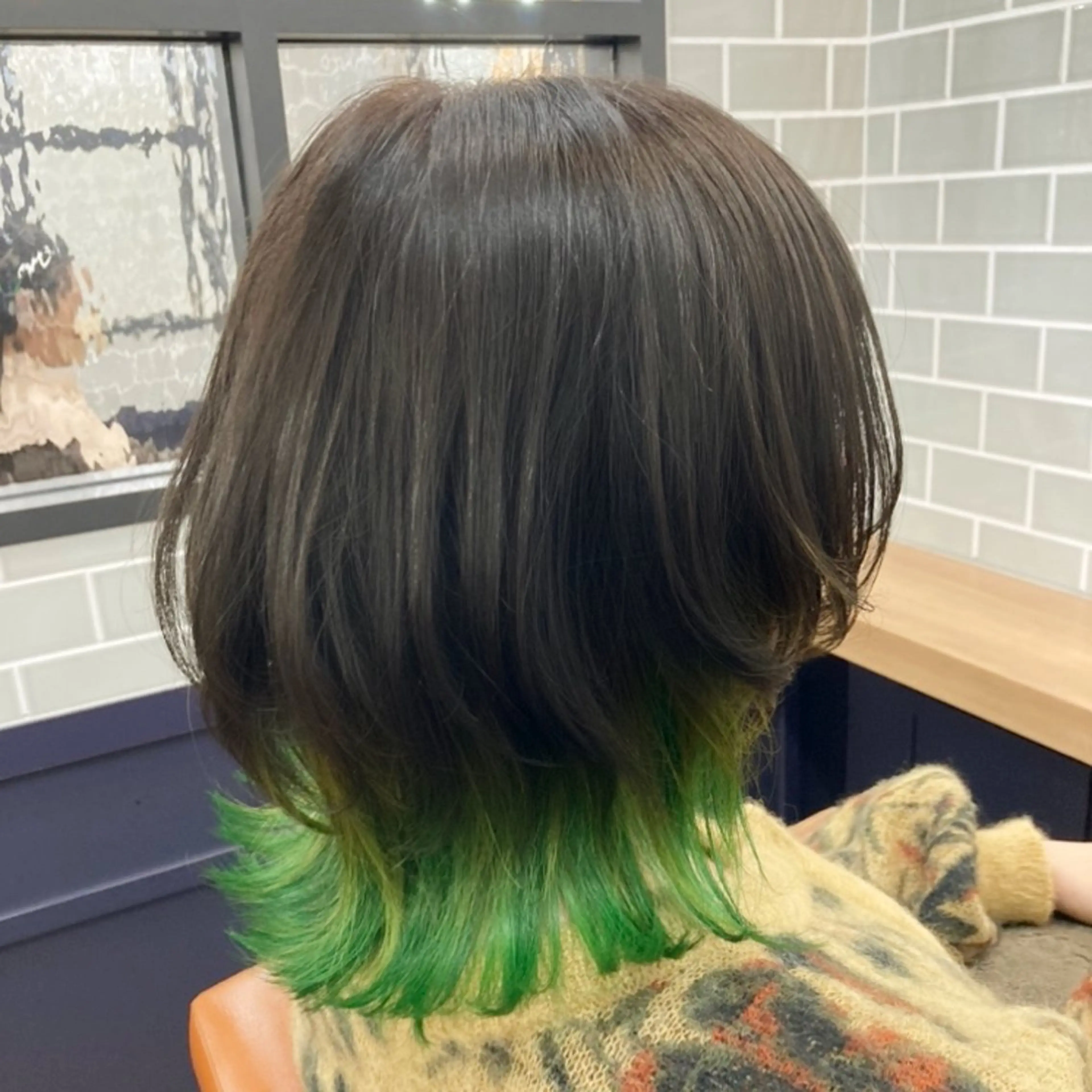 ミディアム 渡辺 健太郎のヘアスタイル