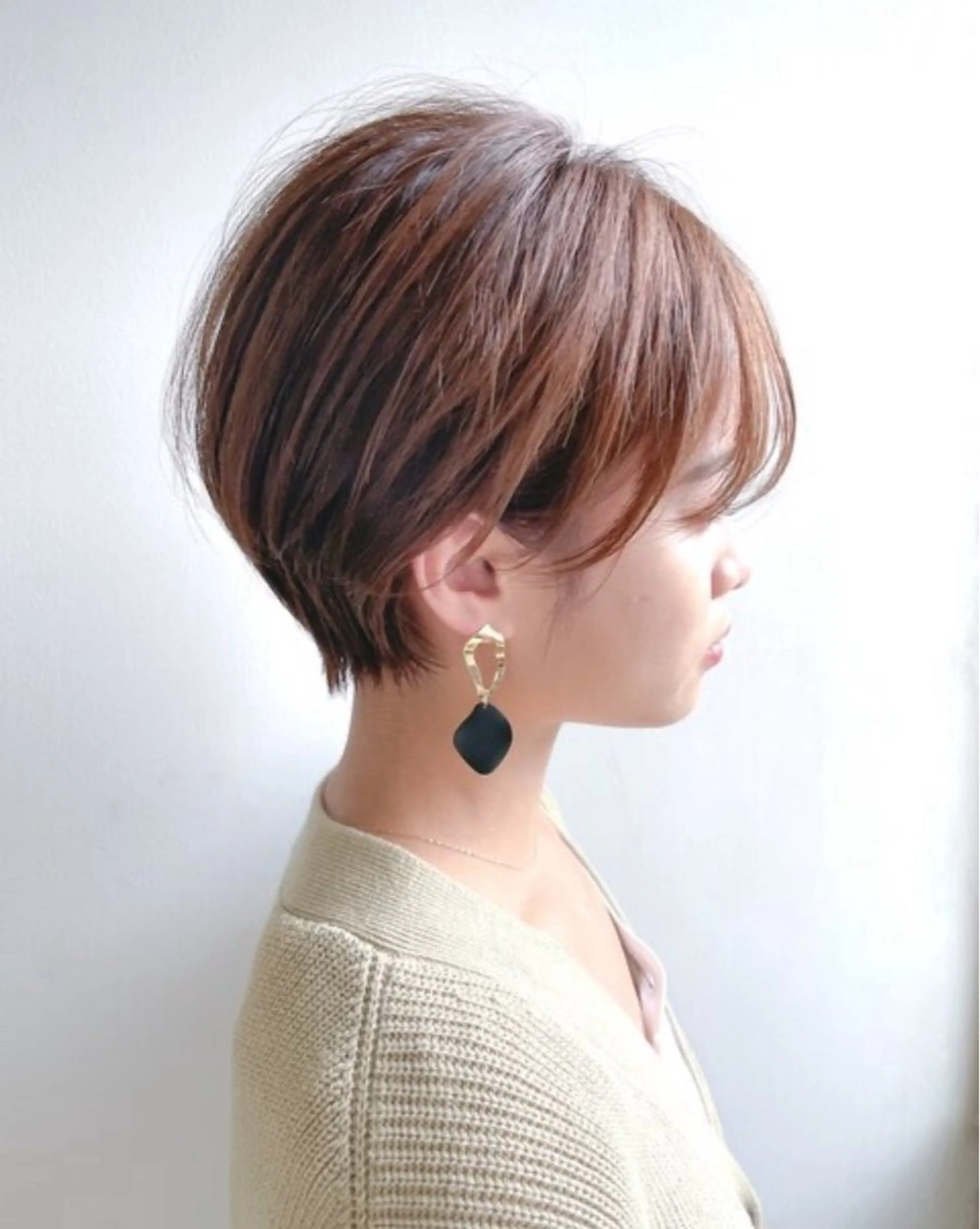 ショート ショートヘア 柏 暖也のヘアスタイル