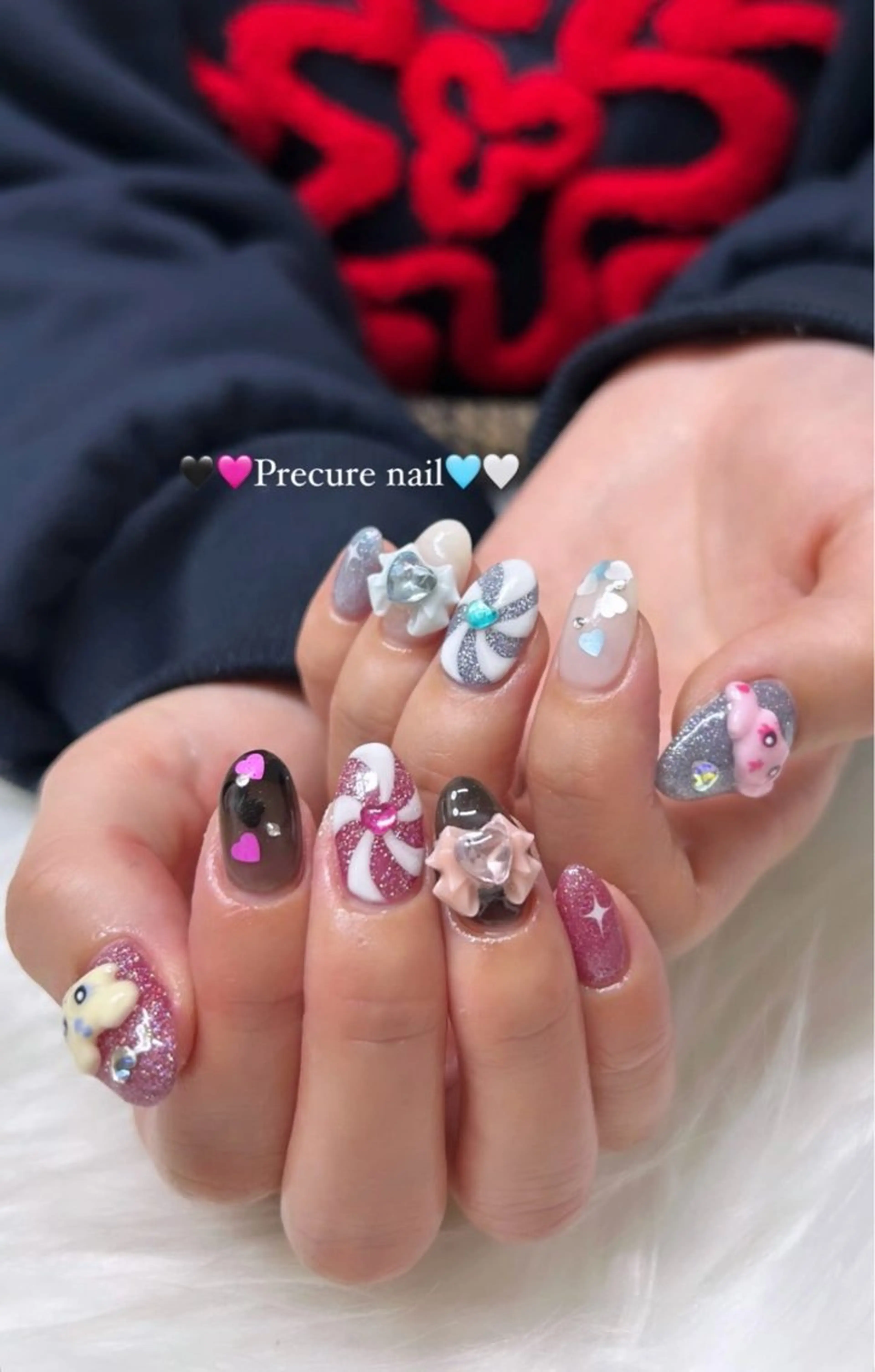 持ち込みゴテゴテネイル180分💎の写真