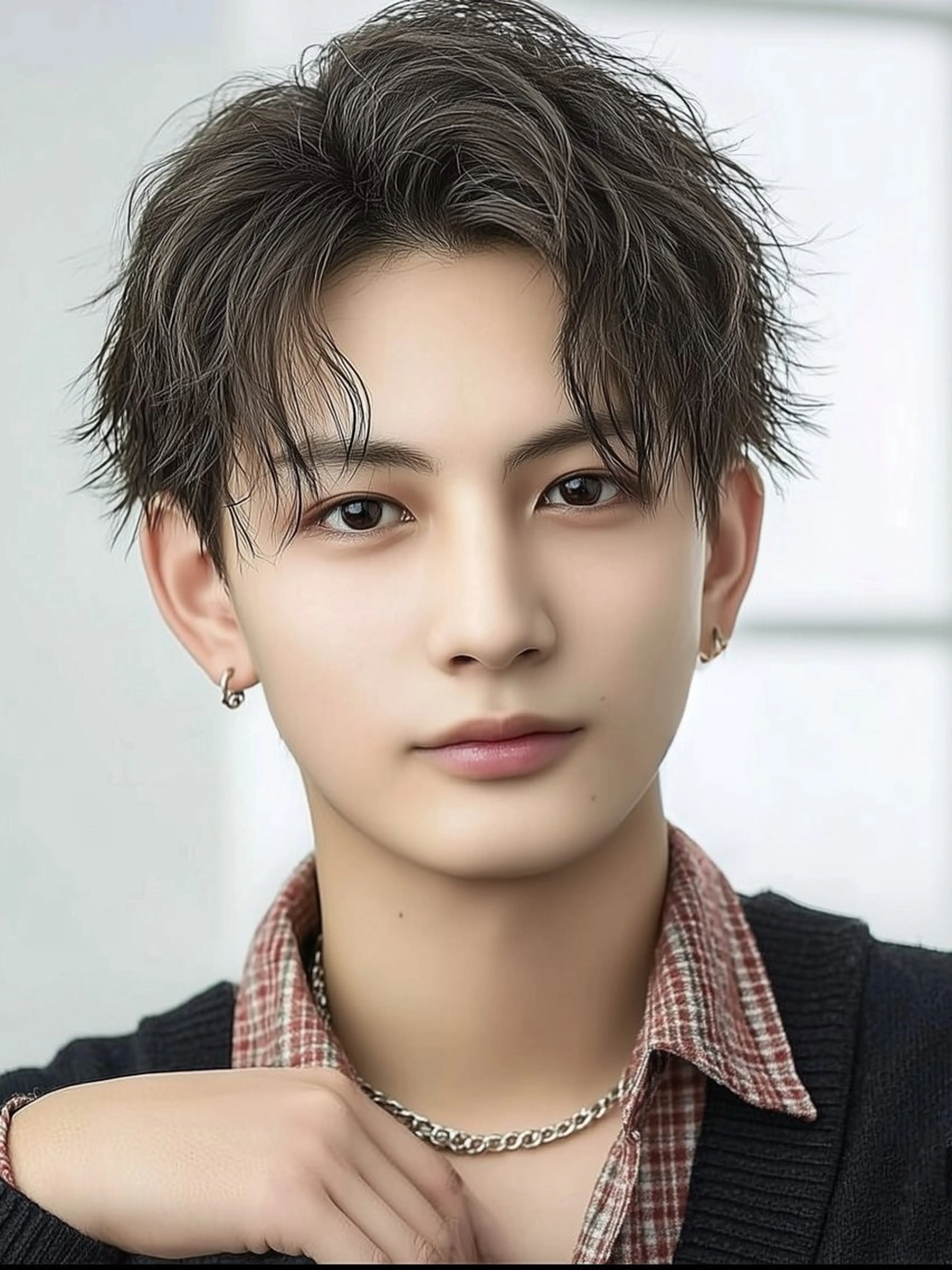 ショート パーマ メンズ カット パーマ メンズ特化/パーマ/ 髪質改善　高野奨馬のヘアスタイル