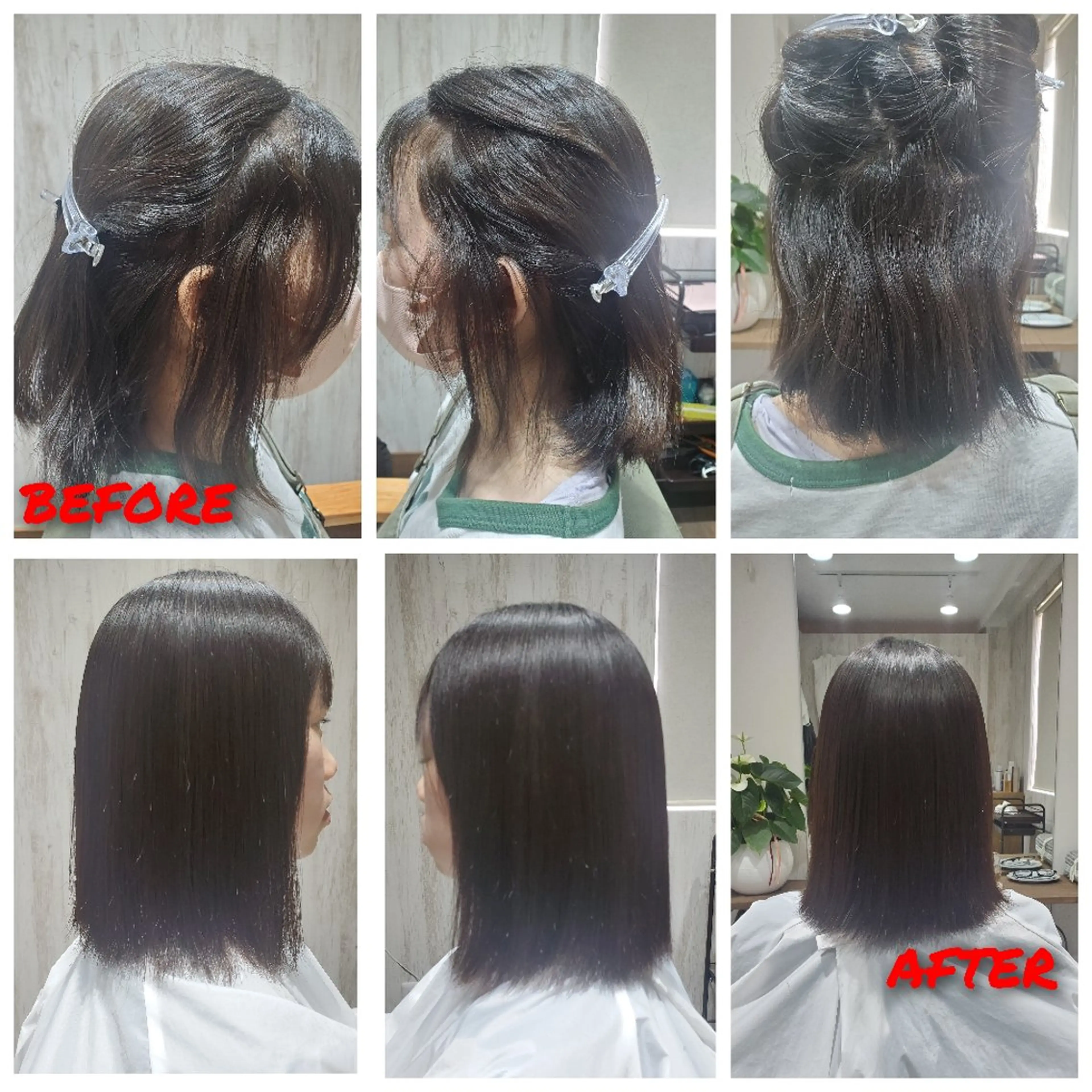 ミディアム 個室美容室 TOMO 美髪縮毛✨のヘアスタイル