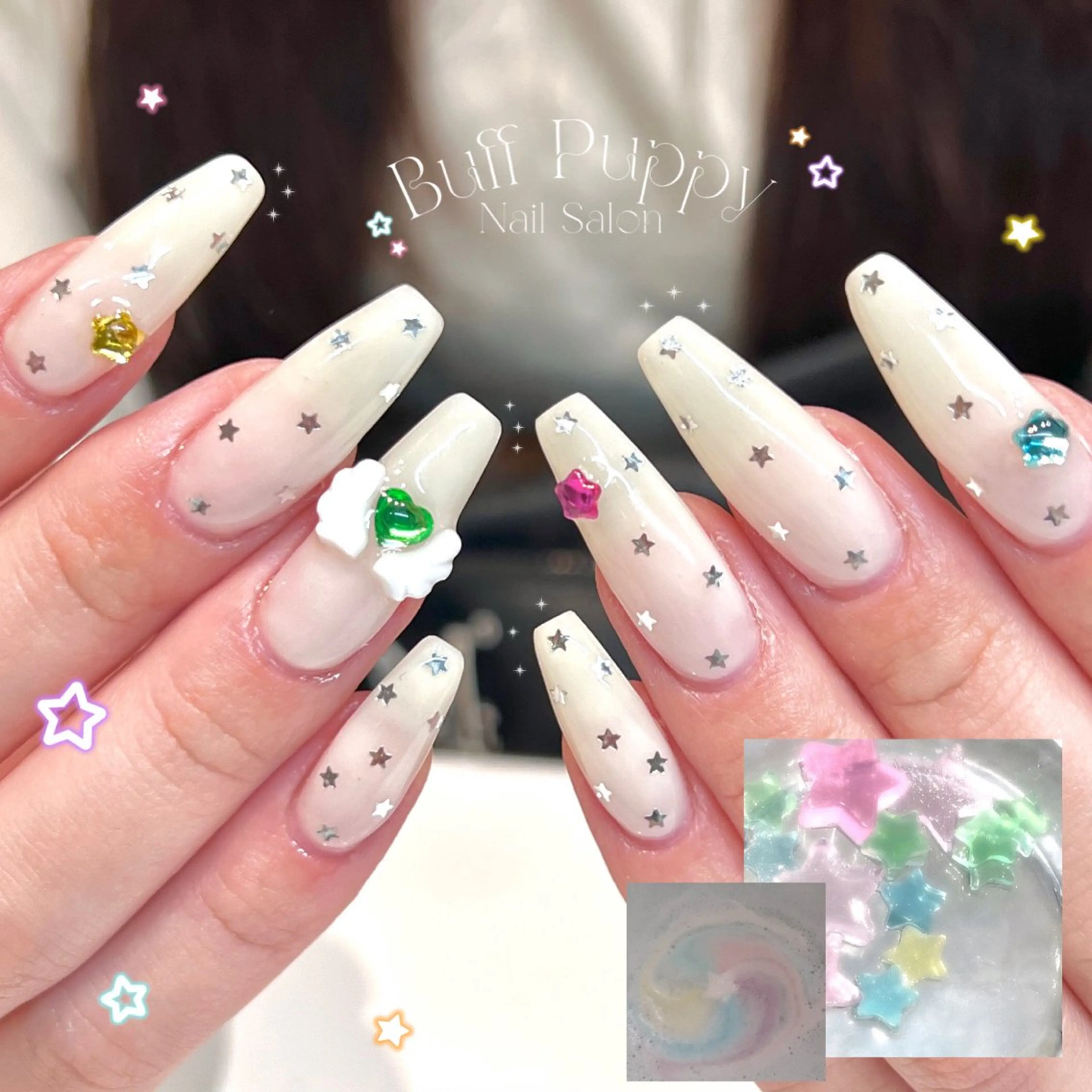 ネイル ハンドネイル Yurina BuffPuppyのネイルデザイン