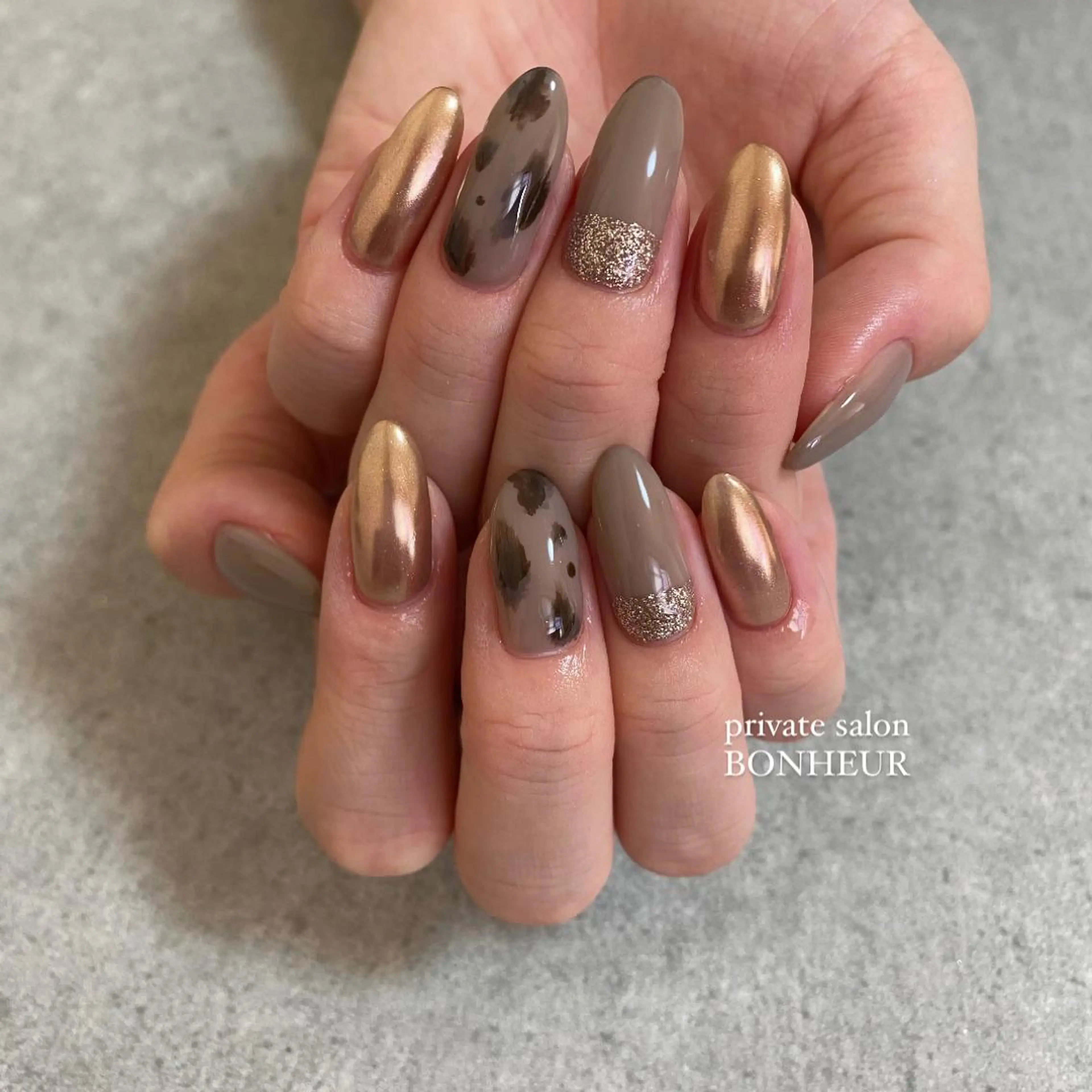 ネイル ハンドネイル BONHEUR Annaのネイルデザイン