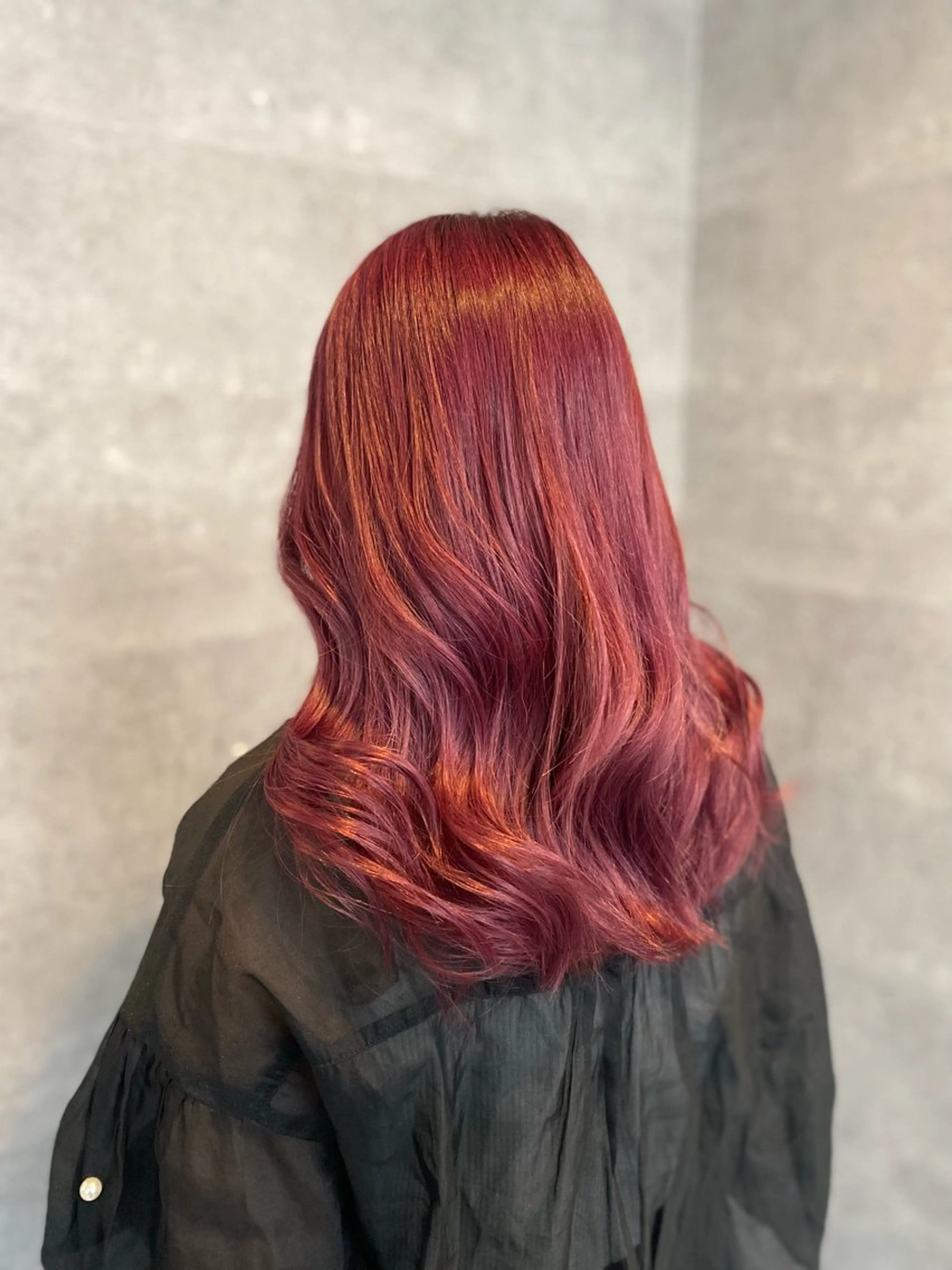 カラー+ブリーチ+1stepトリートメントの写真