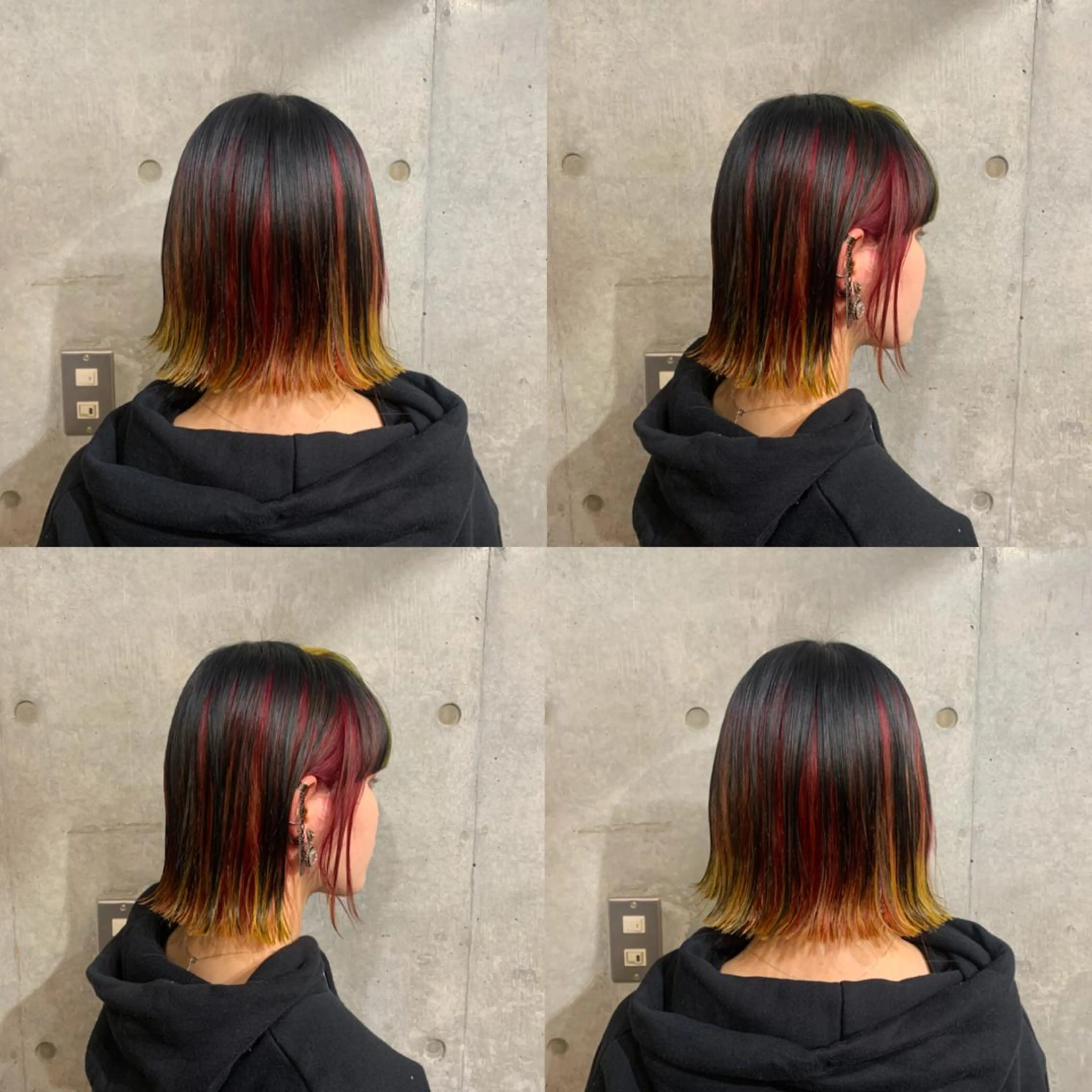 ミディアム もにか🌞原宿/渋谷 🌝ブリーチカラーのヘアスタイル