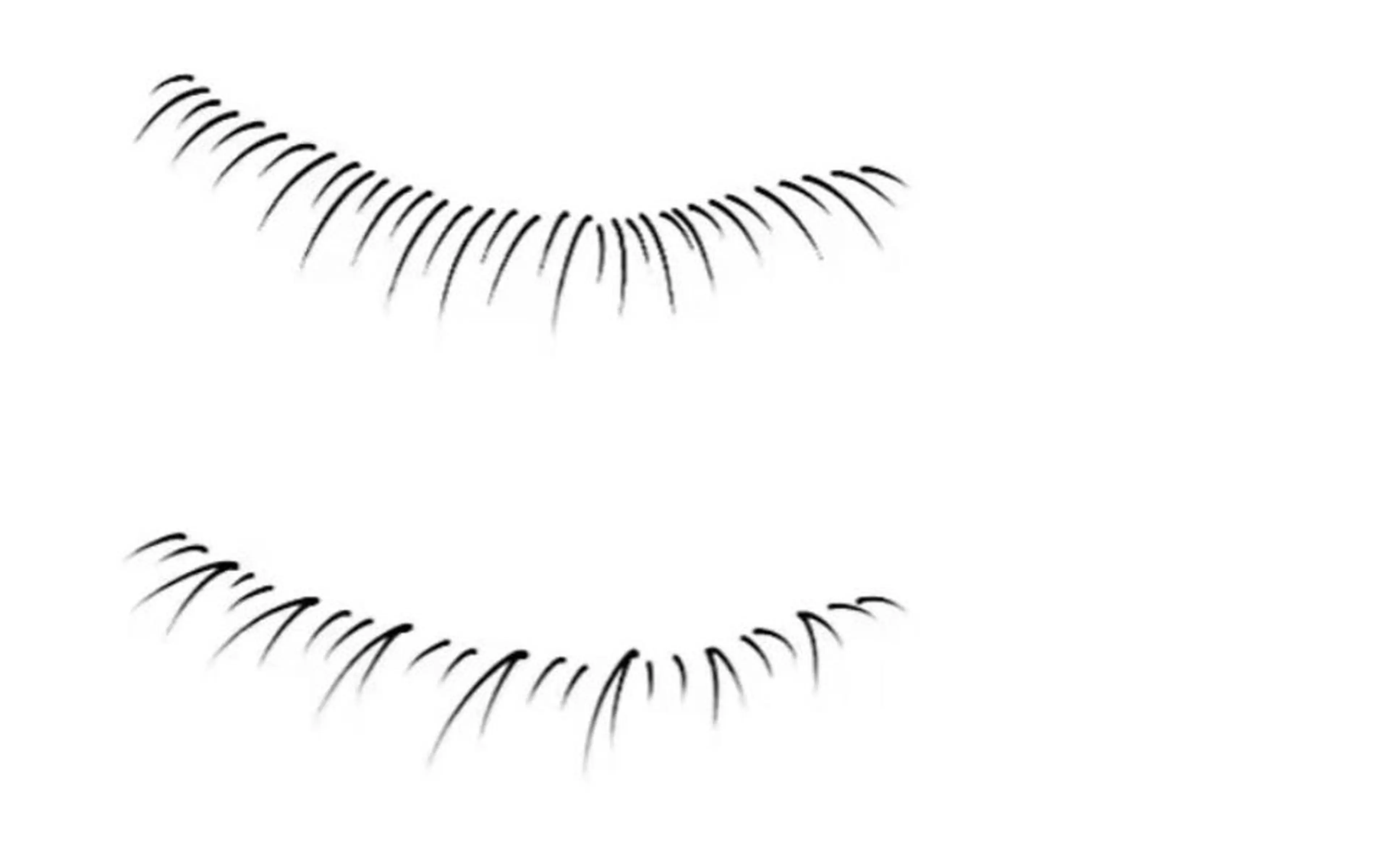 【下まつ毛】 フラットラッシ 30本¥2200円 つけ放題60本までつ★ ¥2500円の写真