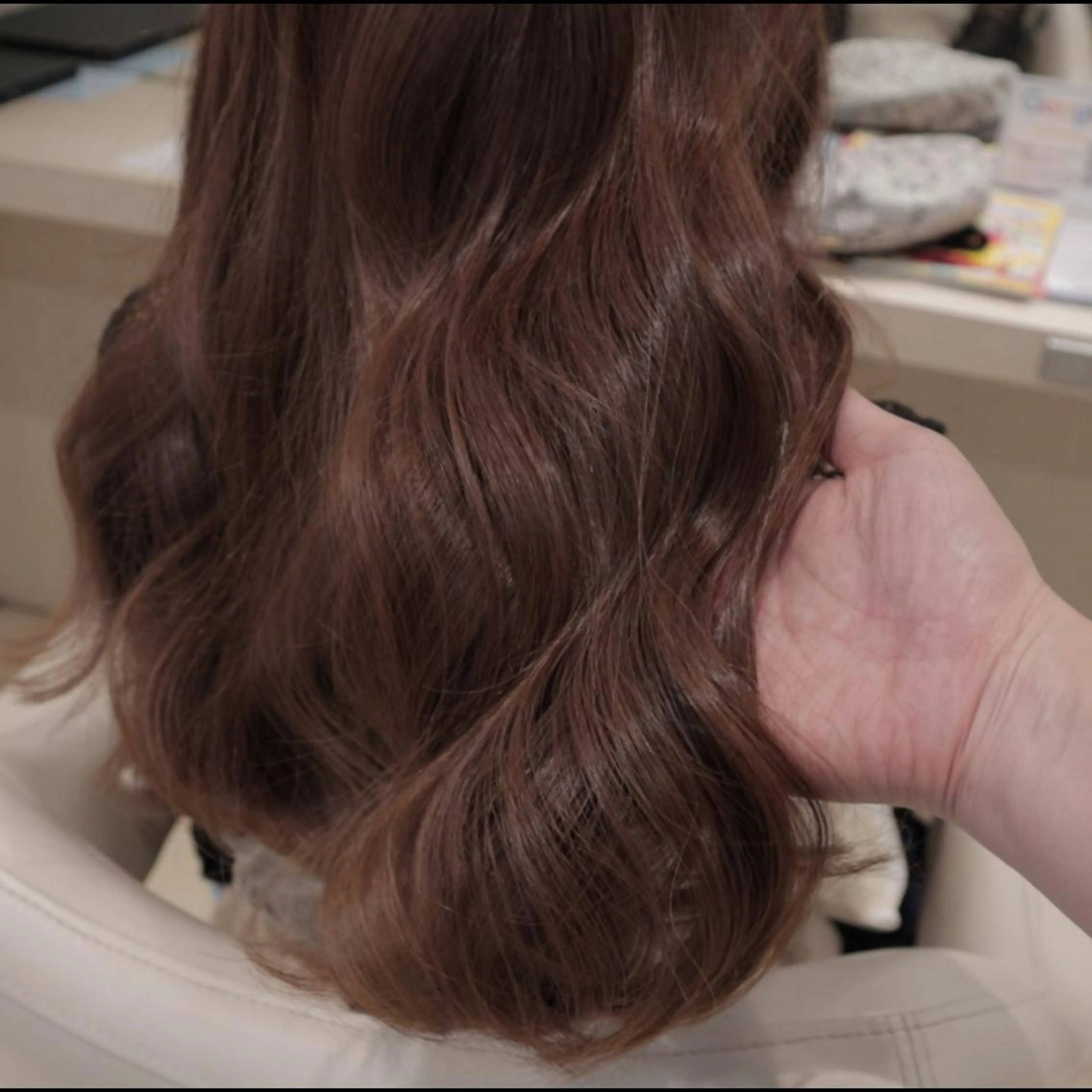 セミロング "オクムラ タクヤ"のヘアスタイル