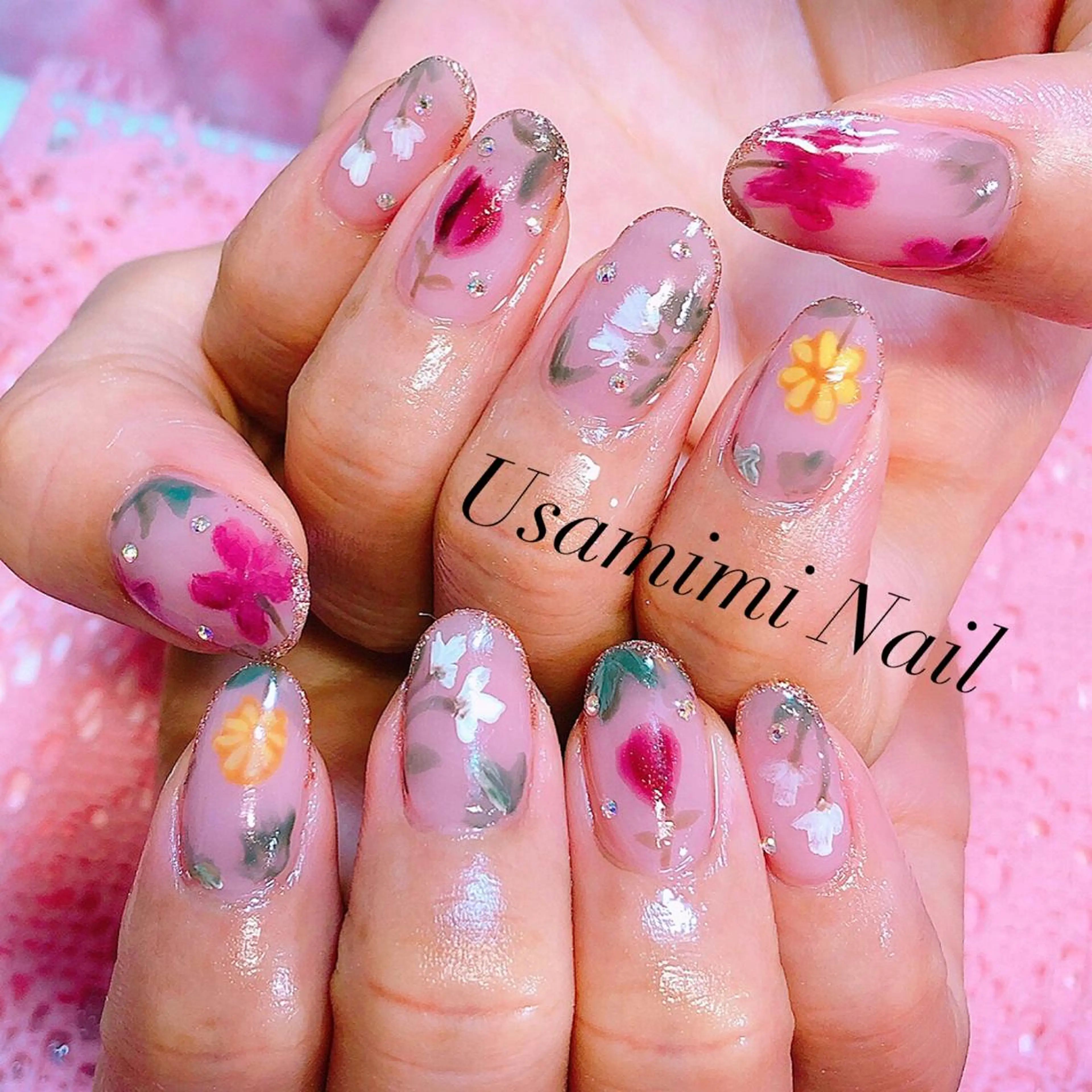 ネイル USAMiMi 🐰💕のネイルデザイン