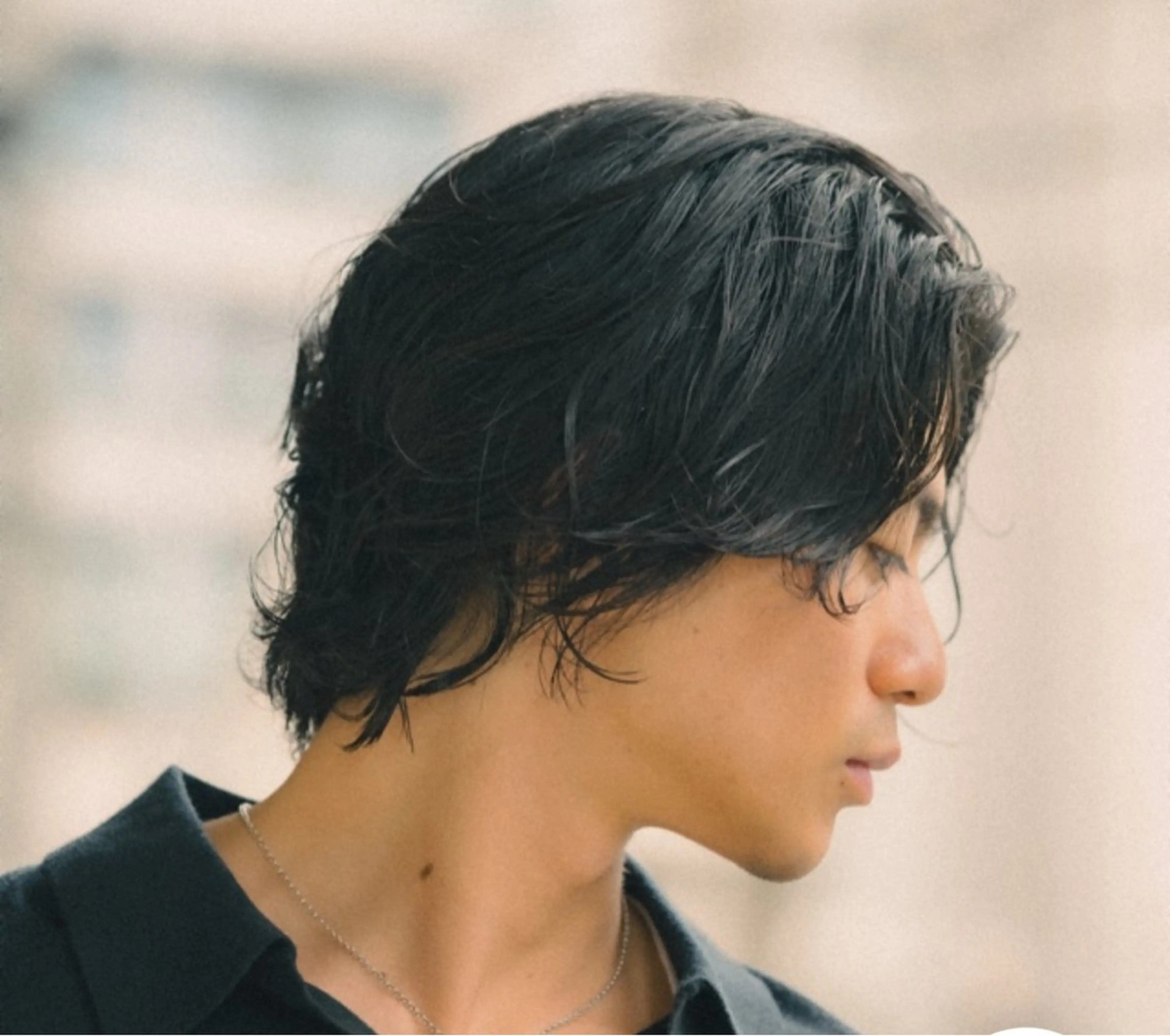 ミディアム メンズ カット パーマ メンズ特化🔥 颯太のヘアスタイル