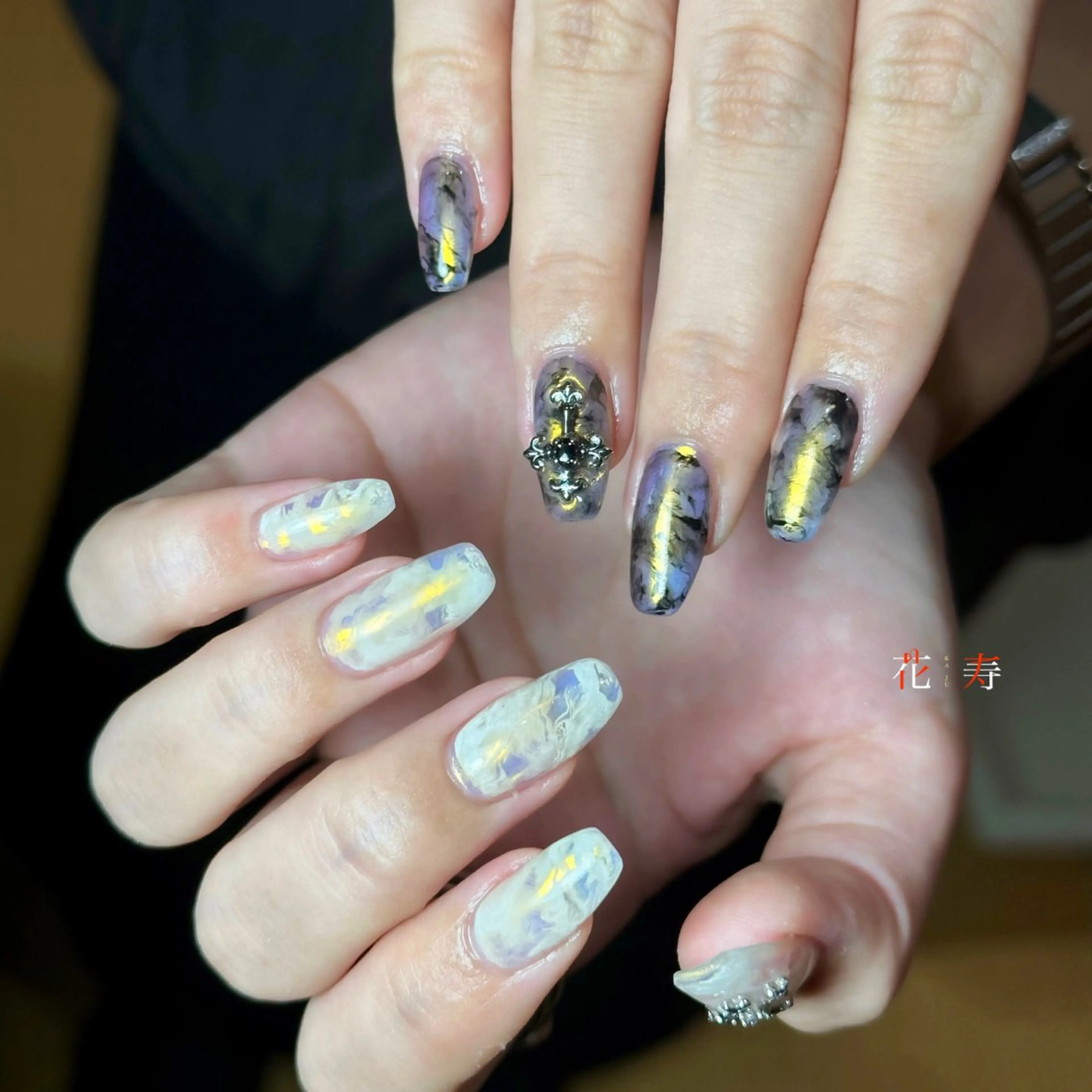 ネイル ハンドネイル 花寿-kaju- s.のネイルデザイン