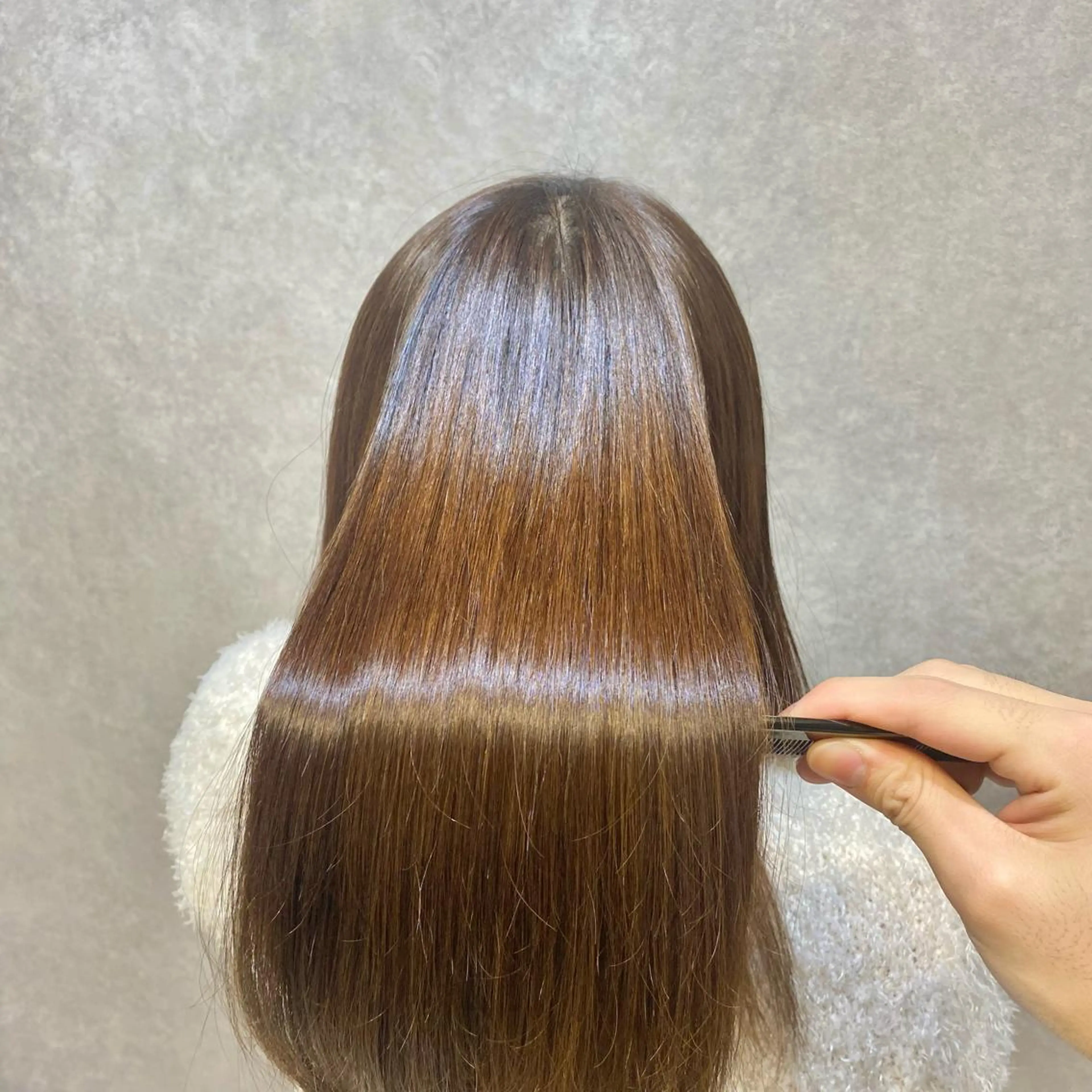 ロング 縮毛矯正 トリートメント ✨美髪／縮毛矯正 講師 ／塚田健✨のヘアスタイル