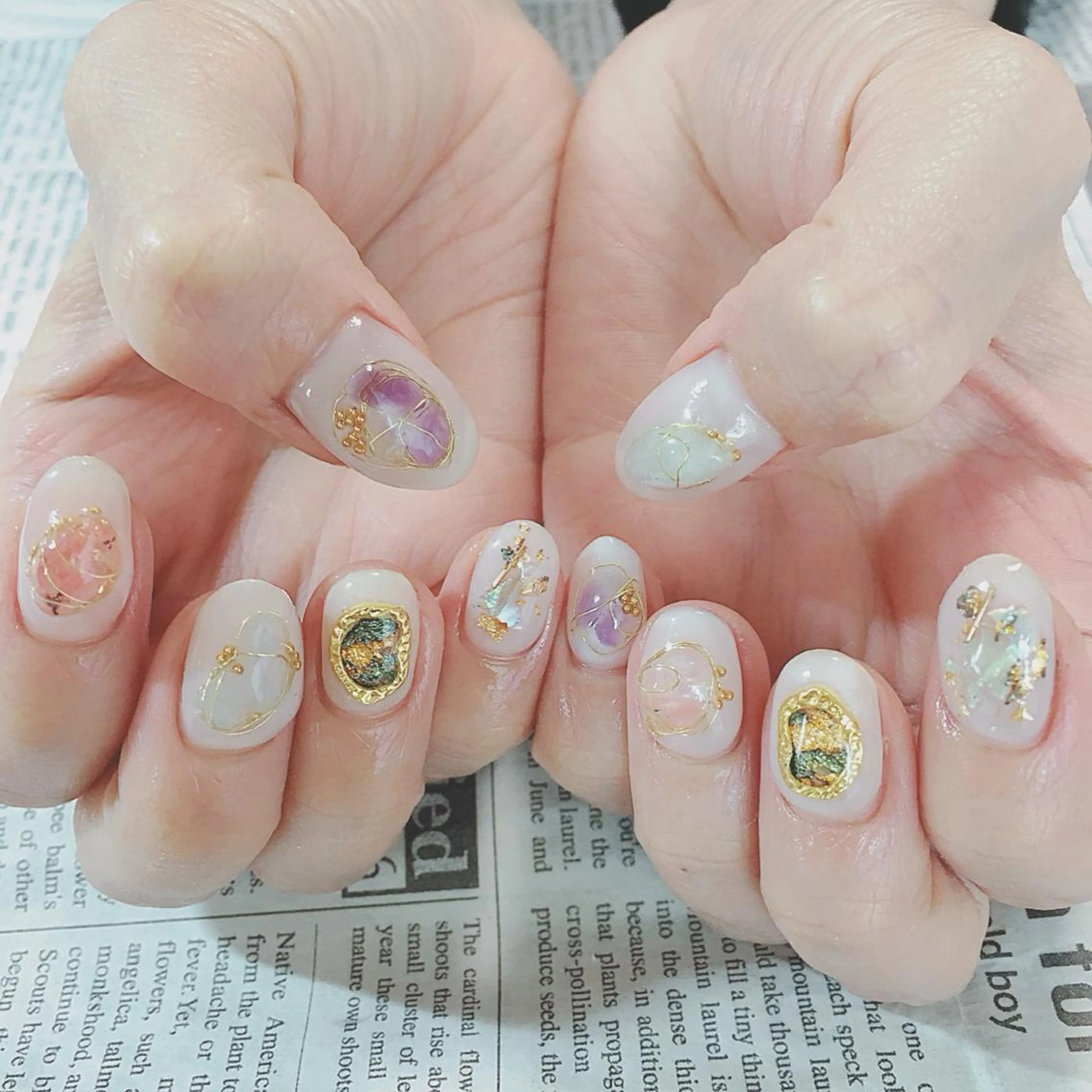 ネイル 森山 舞のネイルデザイン