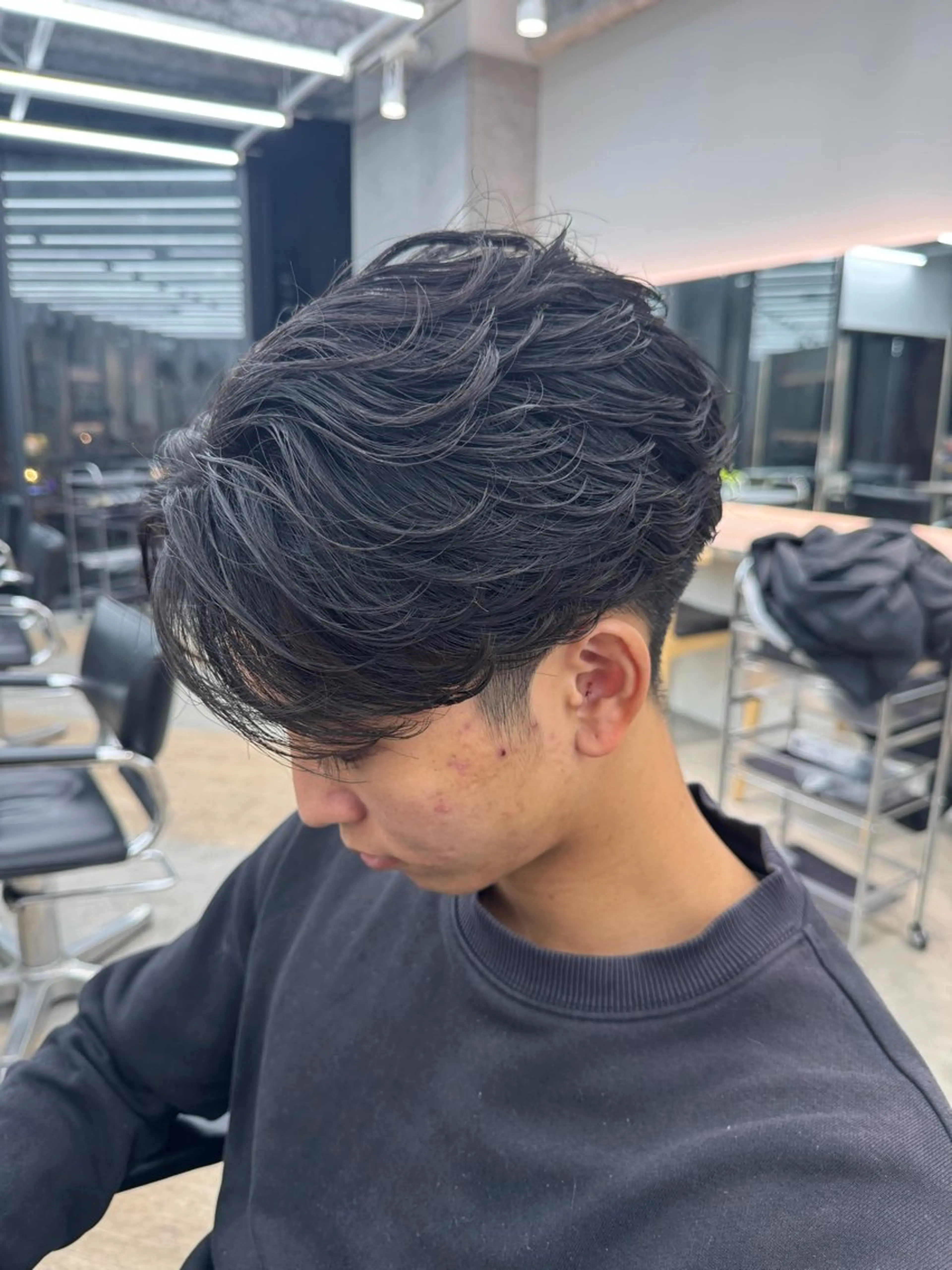 【ミニモ限定価格✂️】パーマ相談メニュー🤔💭カット➕パーマ(フェザー/ニュアンス/ツイスパ/シャドウ/波巻きなど)の写真