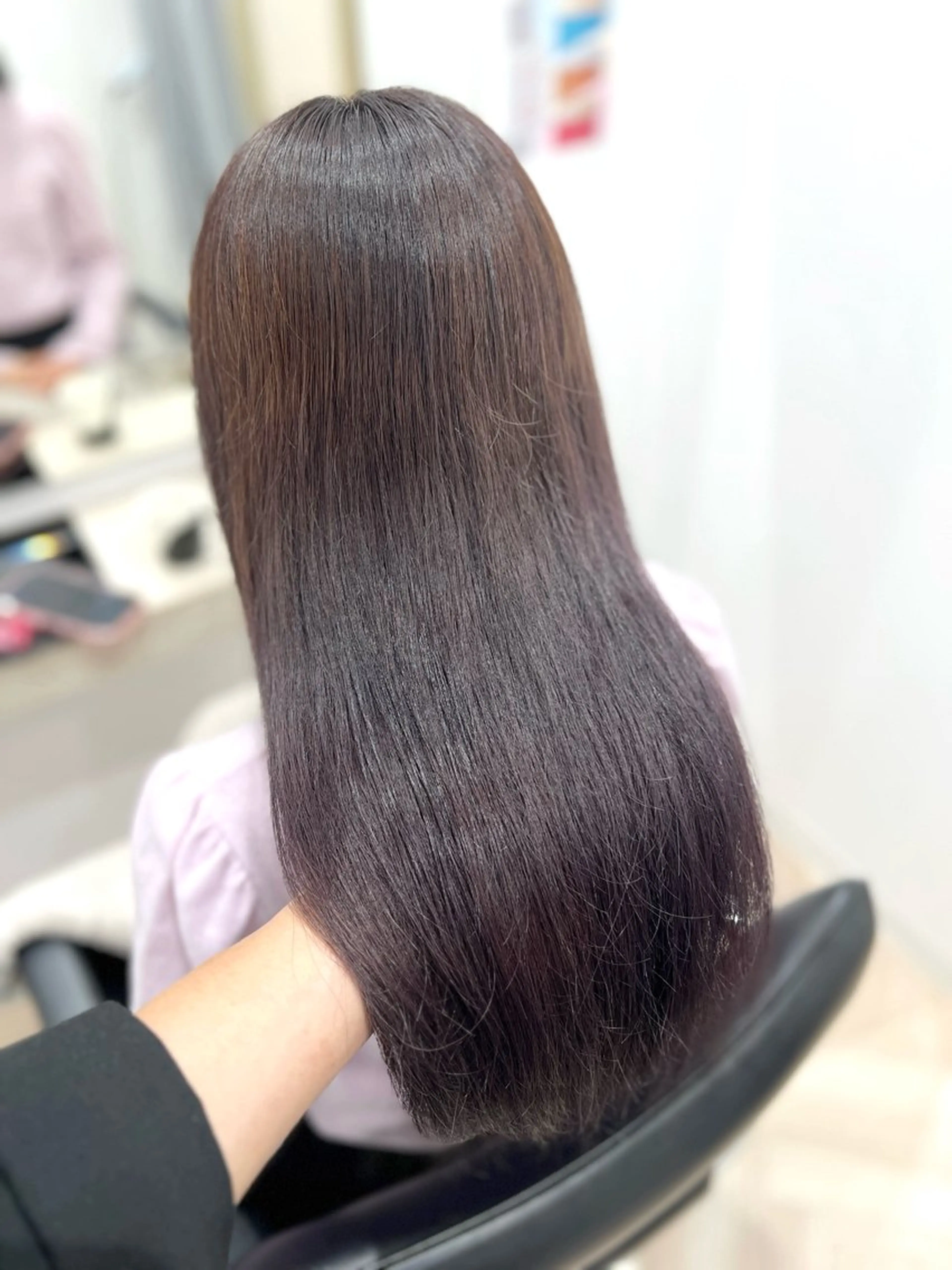 ロング カラー ブリーチ 透明感カラー ダブルカラー グレージュ ラベンダーカラー 顔まわり職人🇰🇷 韓国ヘア/KAITOのヘアスタイル