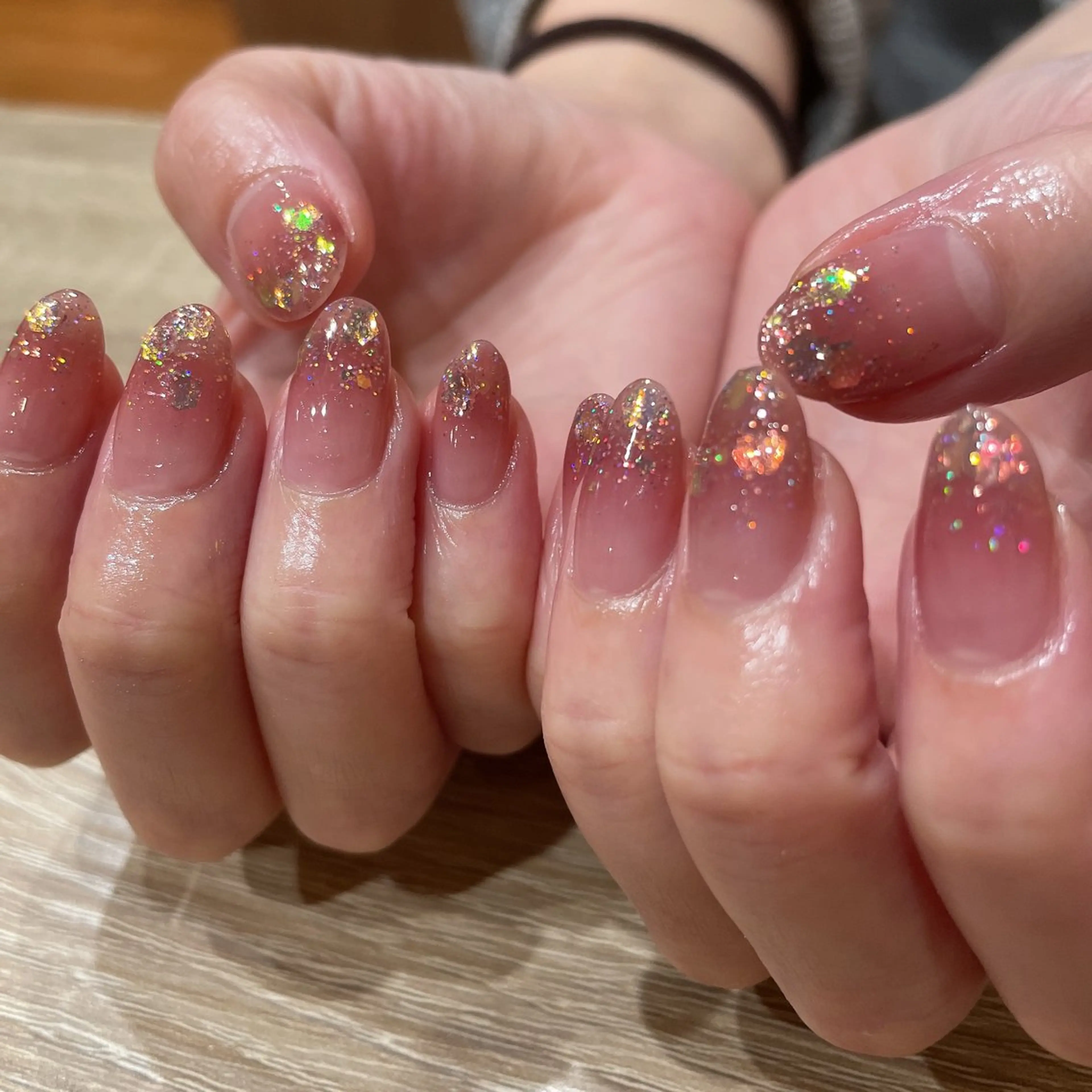 ネイル ラメ(グリッター) ハンドネイル liberté🫧 新小岩のネイルデザイン