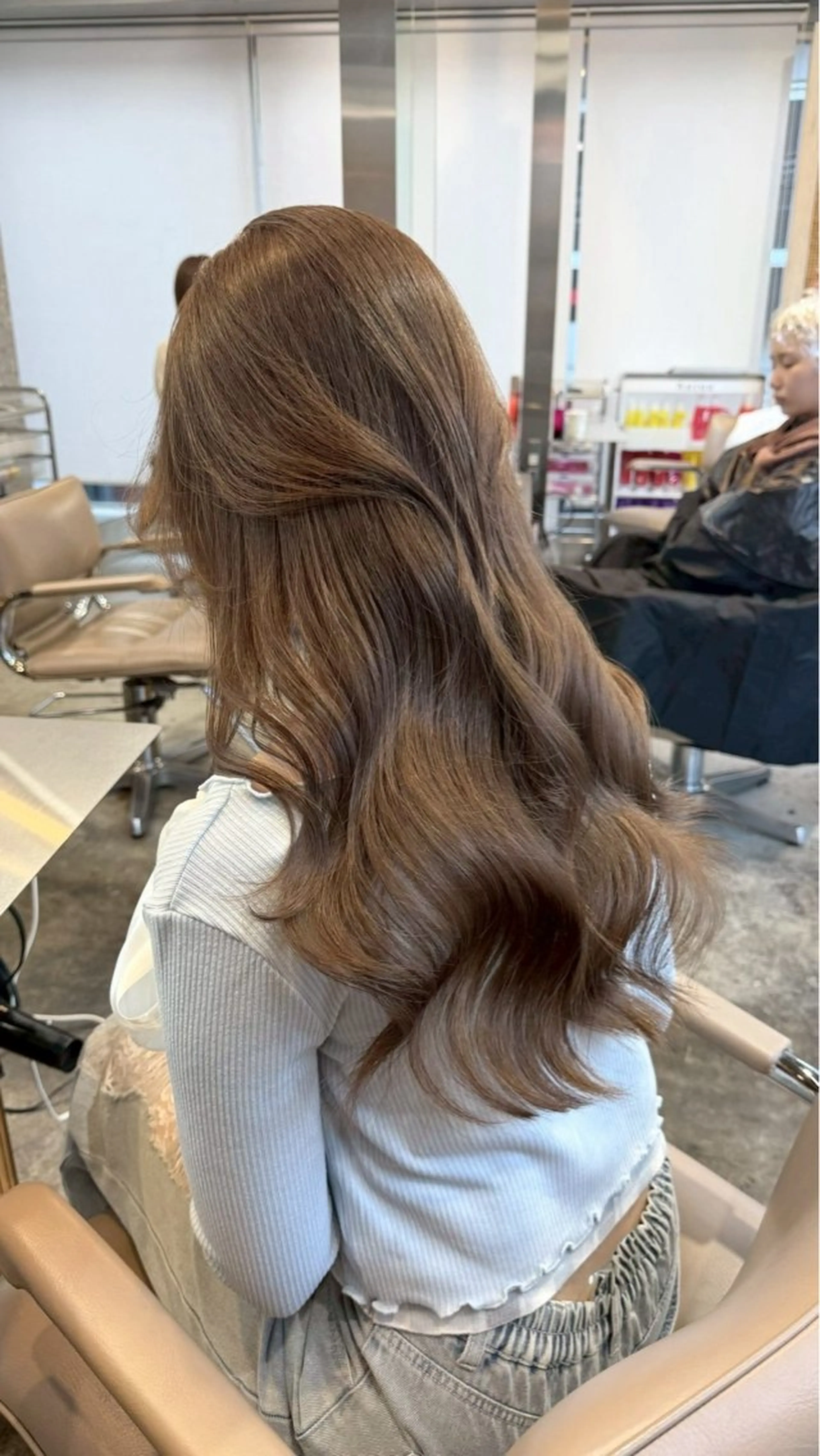 ロング カラー Cinq所属・池田 伶のヘアスタイル