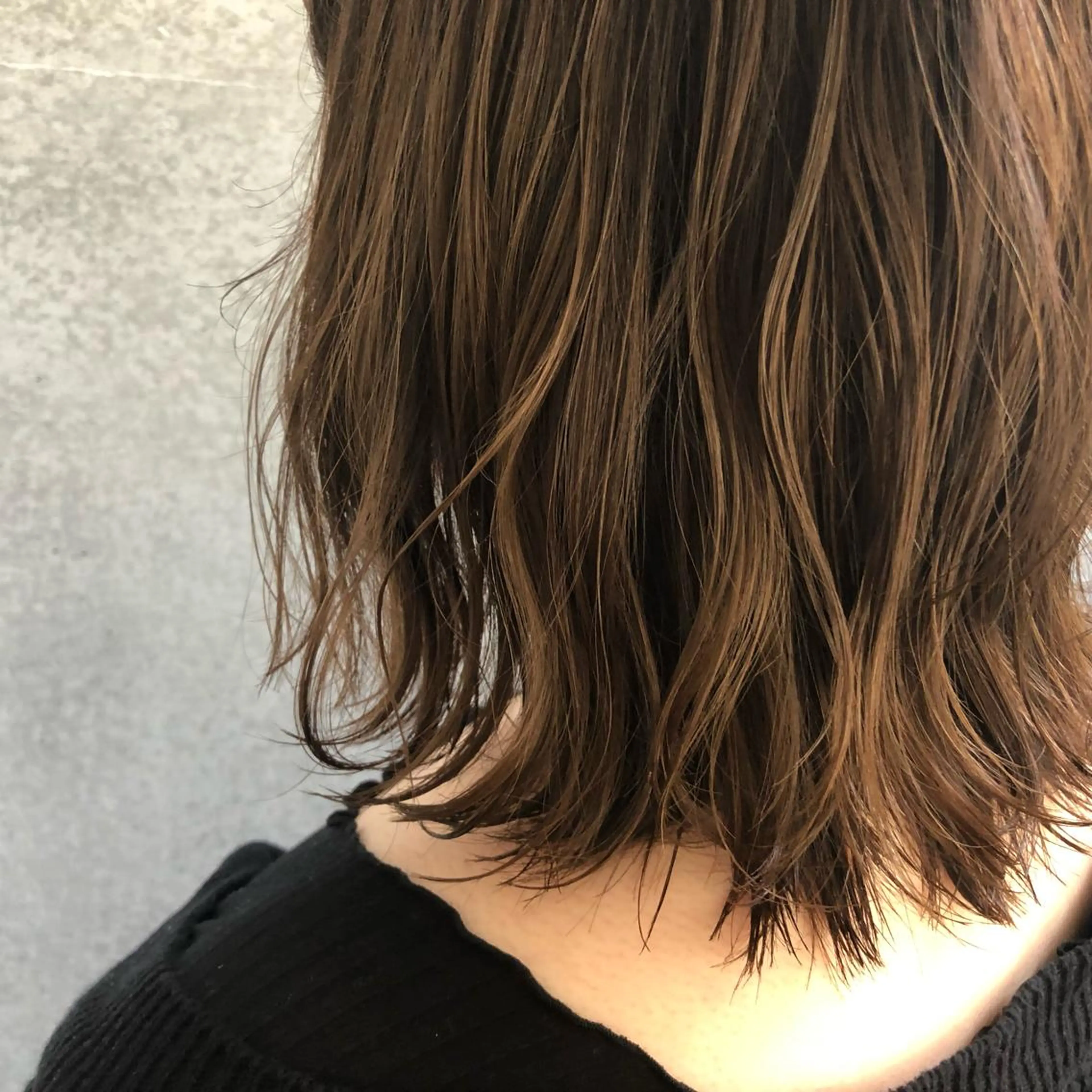 ミディアム カラー 横浜Bob美容師🤎 ERINAのヘアスタイル