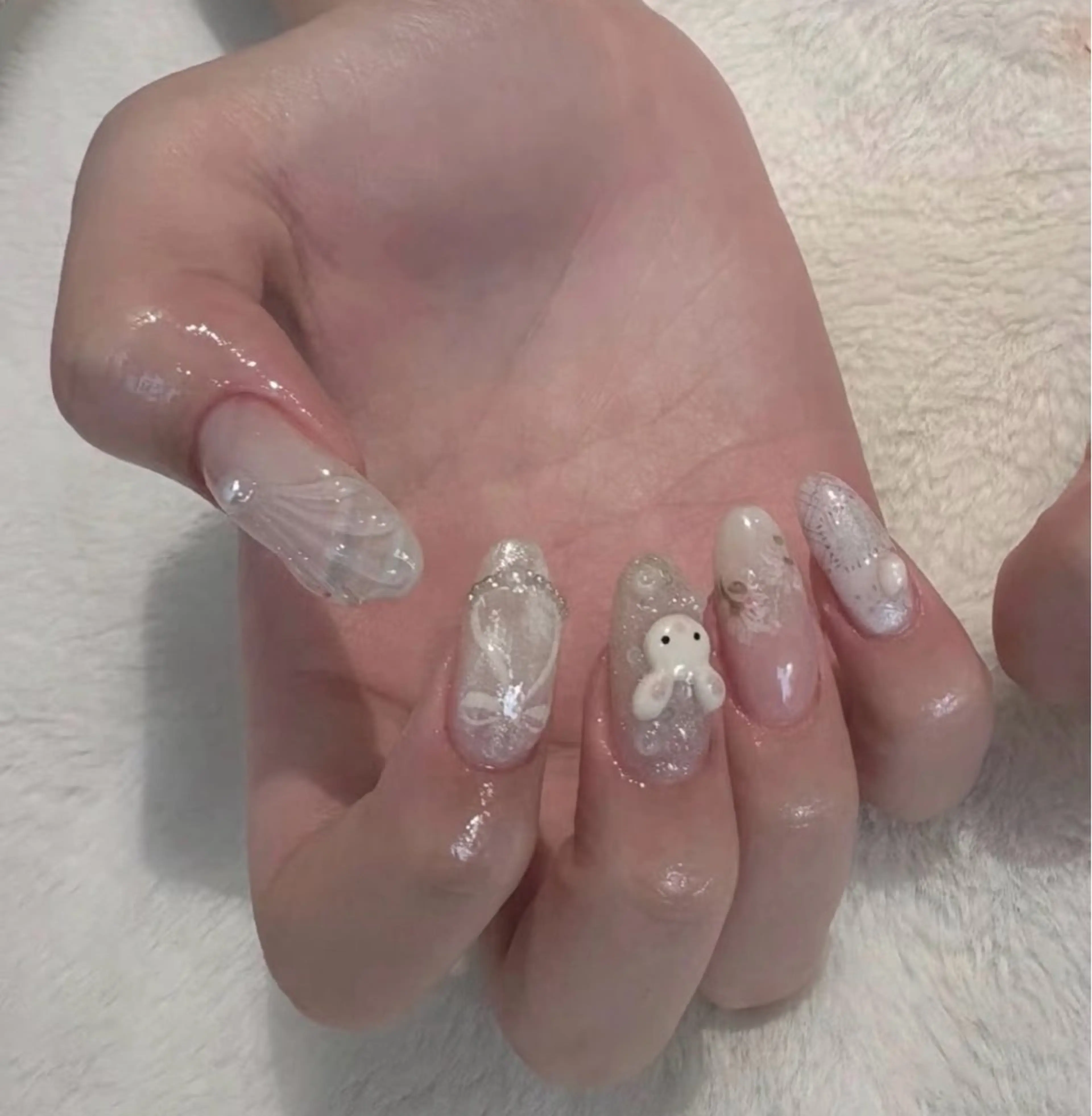 ネイル ハンドネイル WO MIAO💎のネイルデザイン