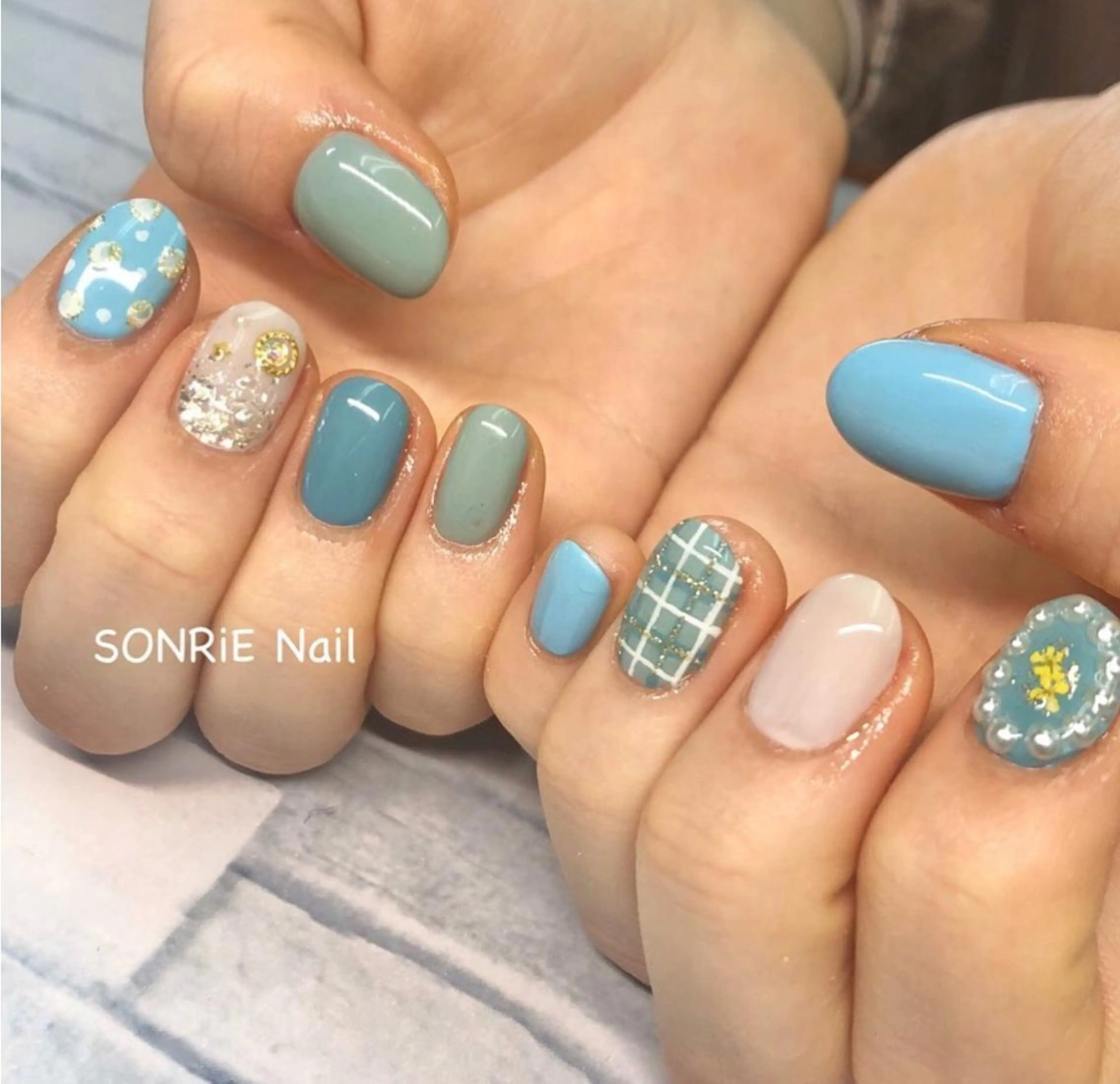 ネイル 豊橋美容院 ソンリエのヘアスタイル