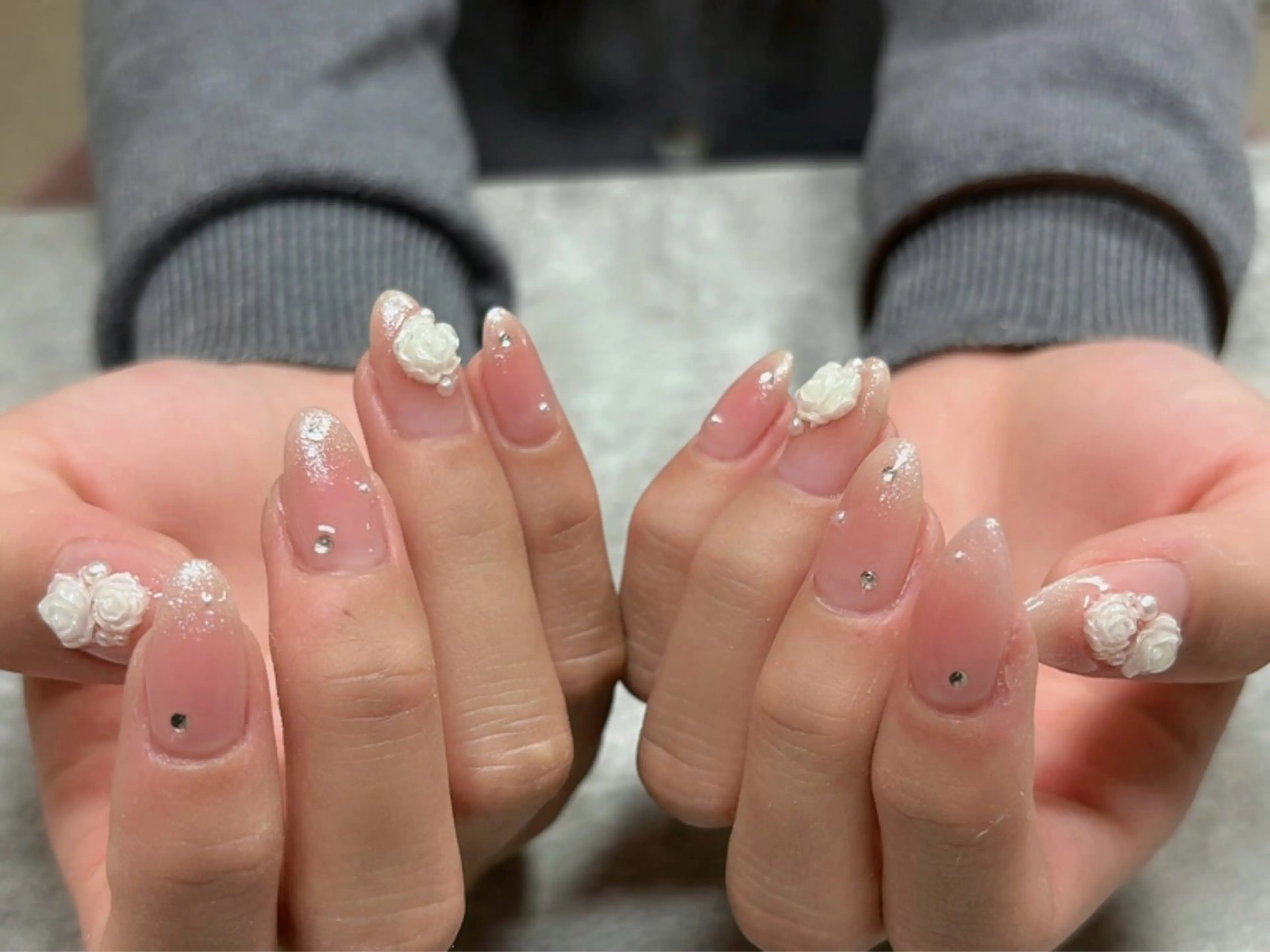 ネイル ハンドネイル 【Zina京都駅前】 きぬがわ らむのネイルデザイン