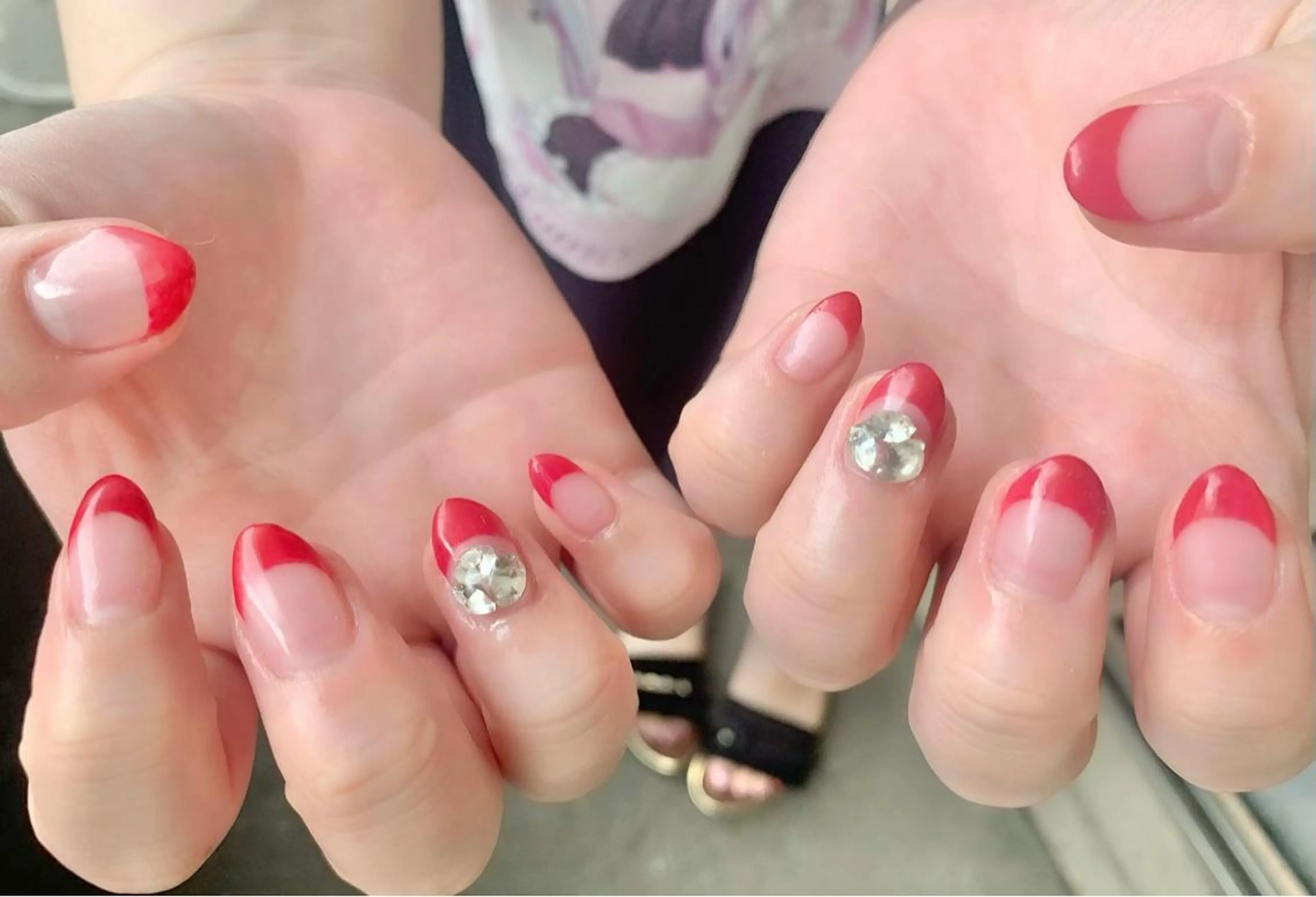 ネイル フレンチネイル Nail Salon　Ｋのネイルデザイン