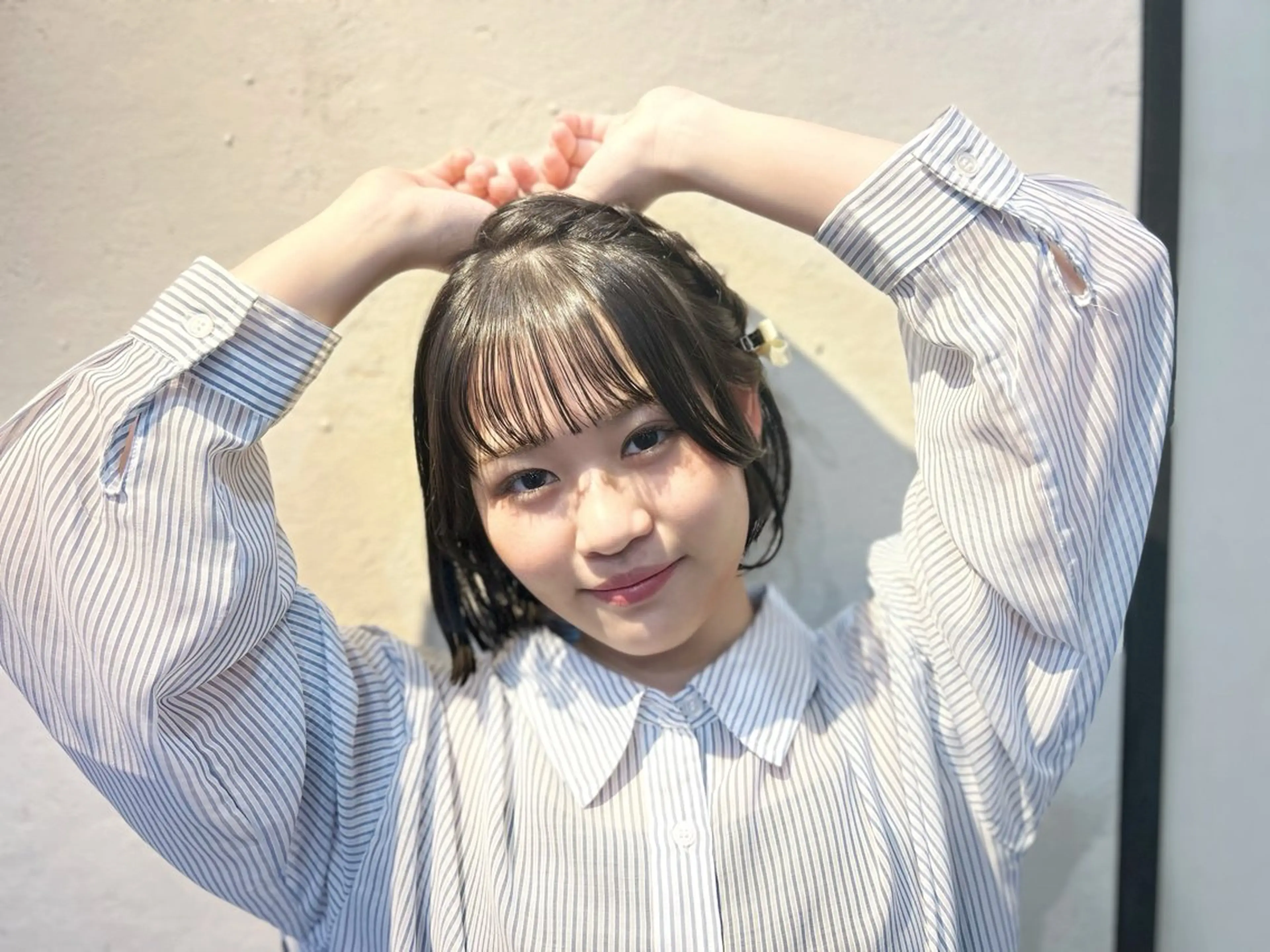 ショート ヘアアレンジ 艶髪/レイヤー 🦋MIYUUのヘアスタイル