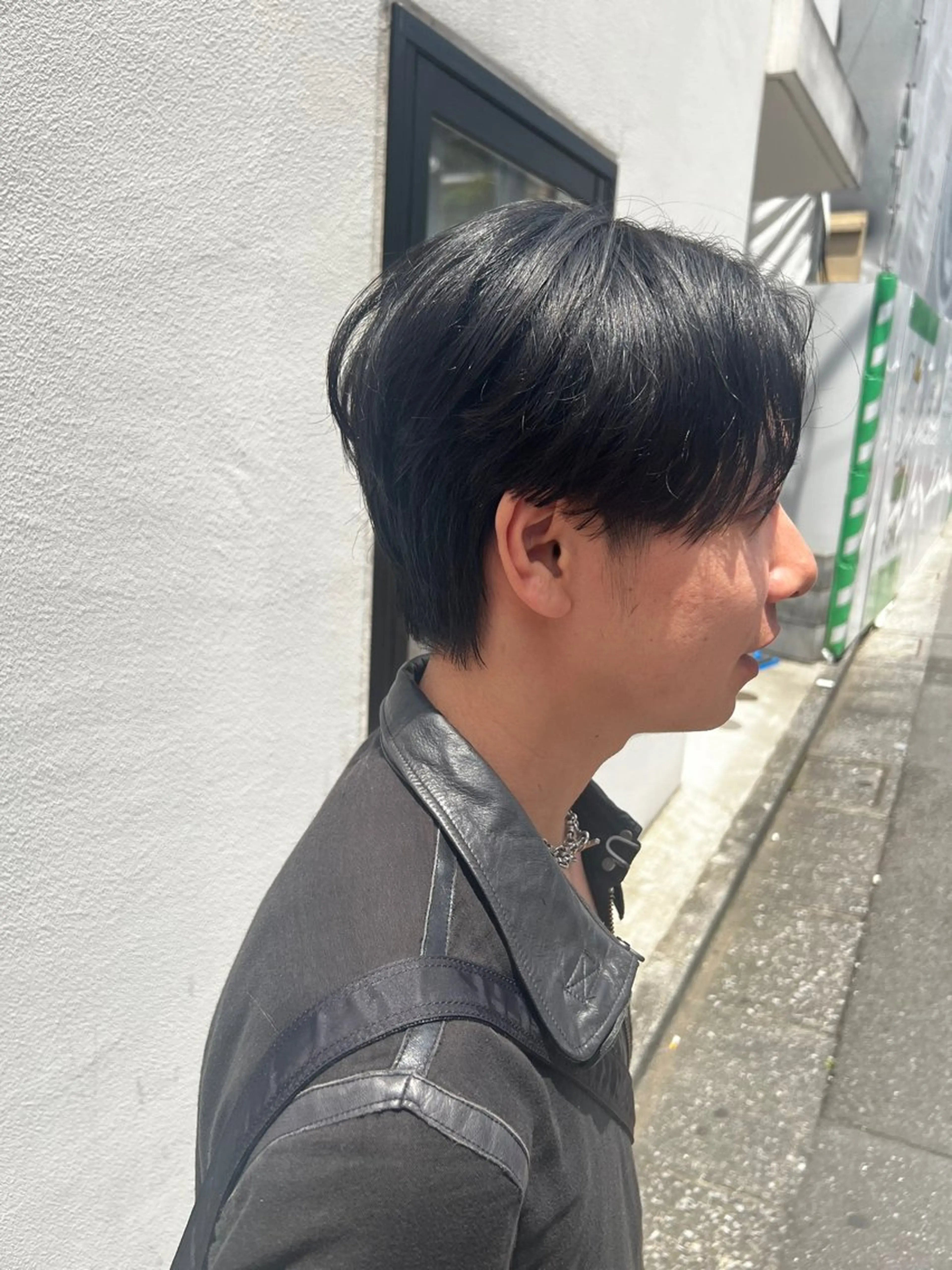 ショート メンズ センターパート メンズ韓国風 韓国マッシュ マッシュ 韓国風ヘア 柔め透明感血色カラー 暖色/レイヤー/ゆいのヘアスタイル