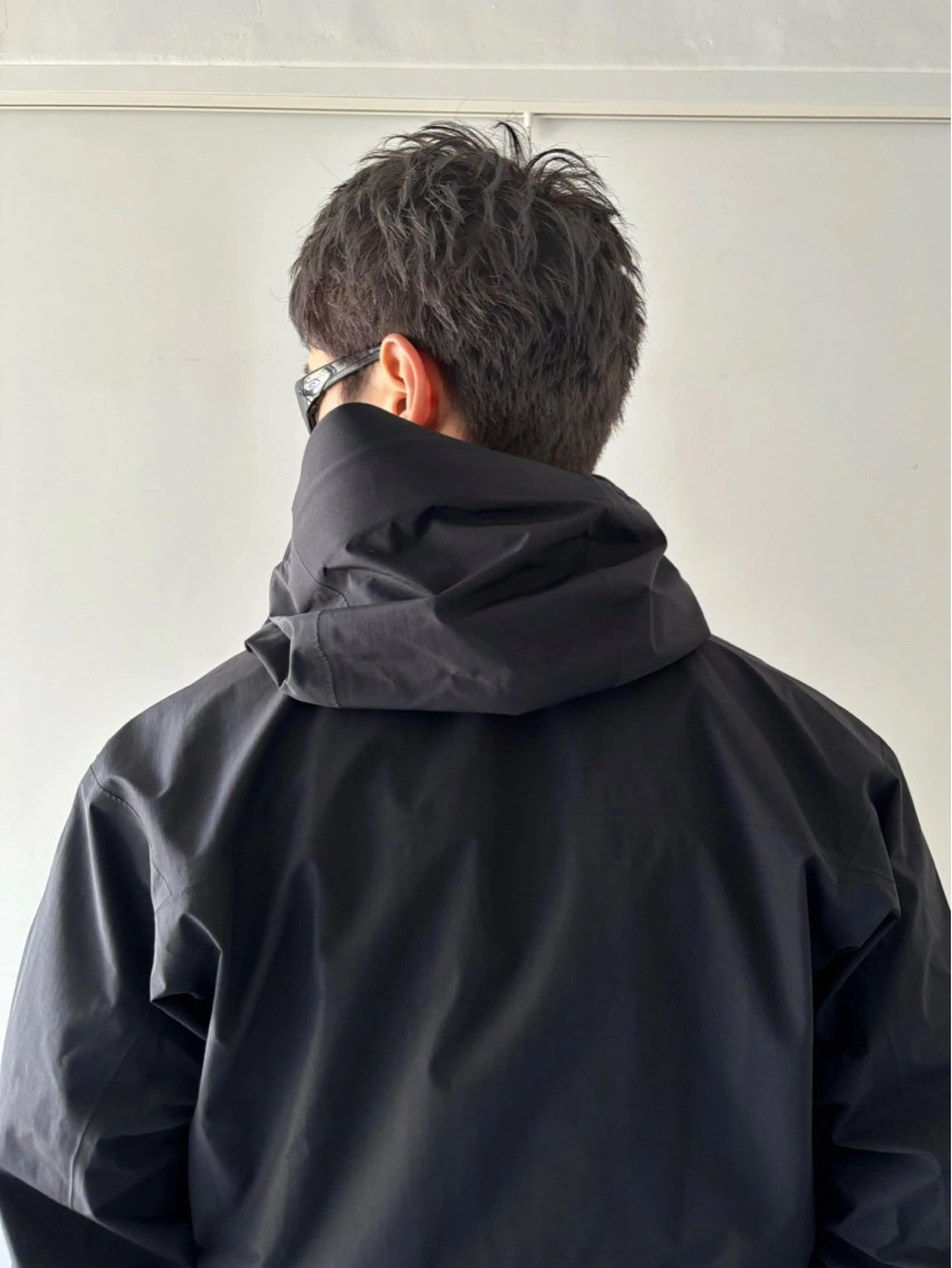 ショート カラー グレージュ 蛭町 遥香のヘアスタイル