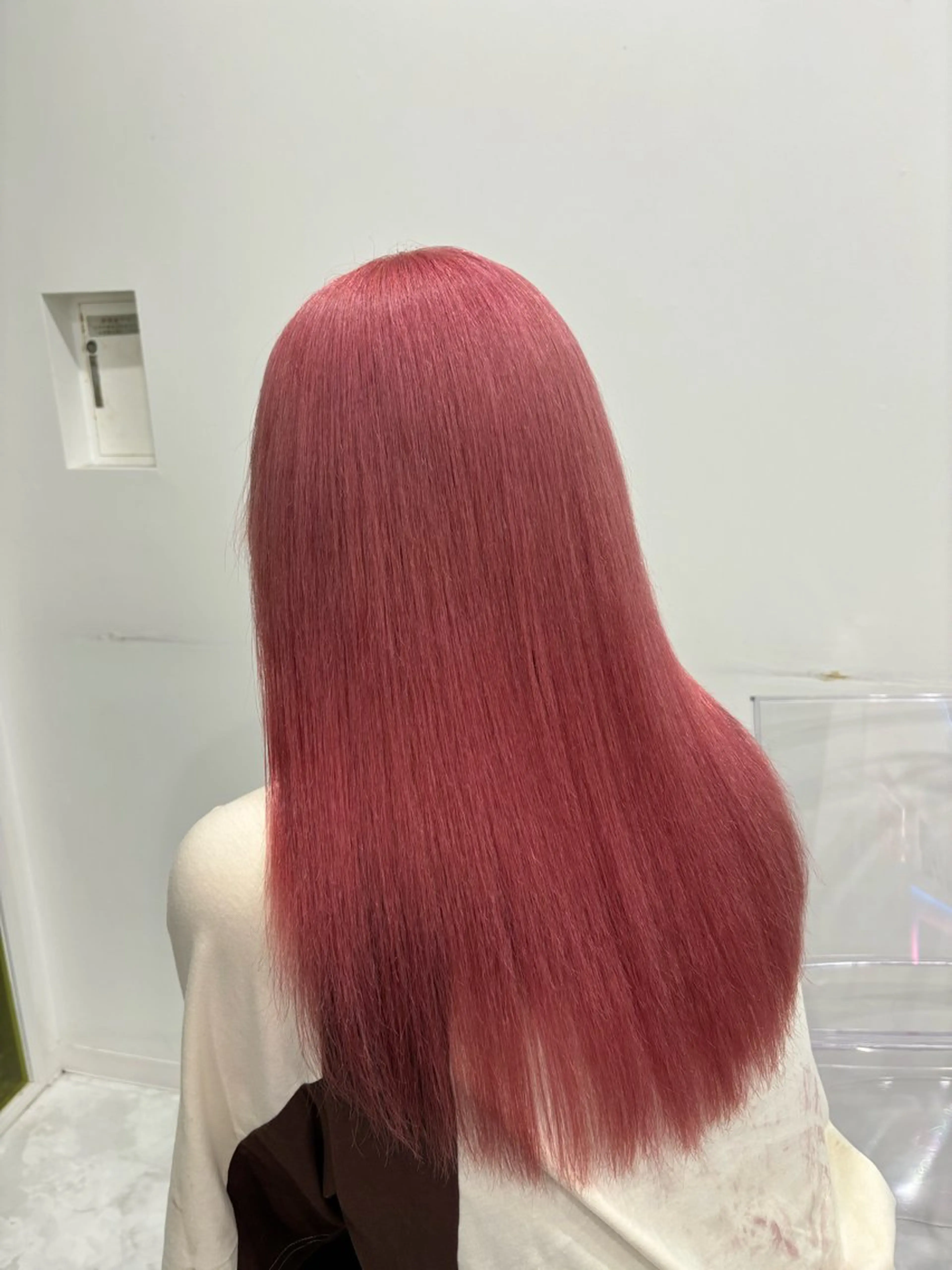 ロング カラー 色落ち綺麗🩰ハイ トーン🎀RINKAのヘアスタイル