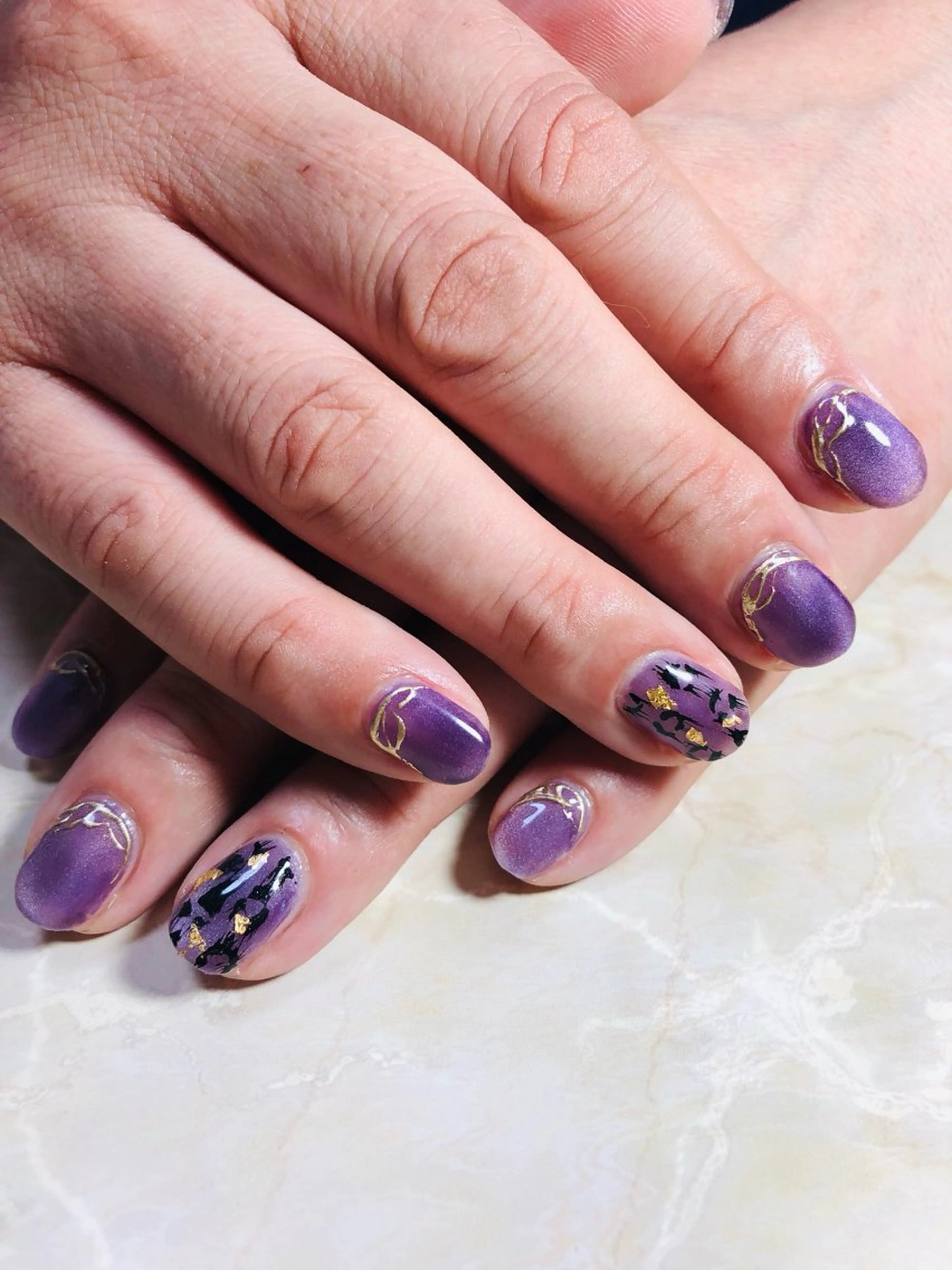 ネイル マグネットネイル M&Y nailsalonのネイルデザイン