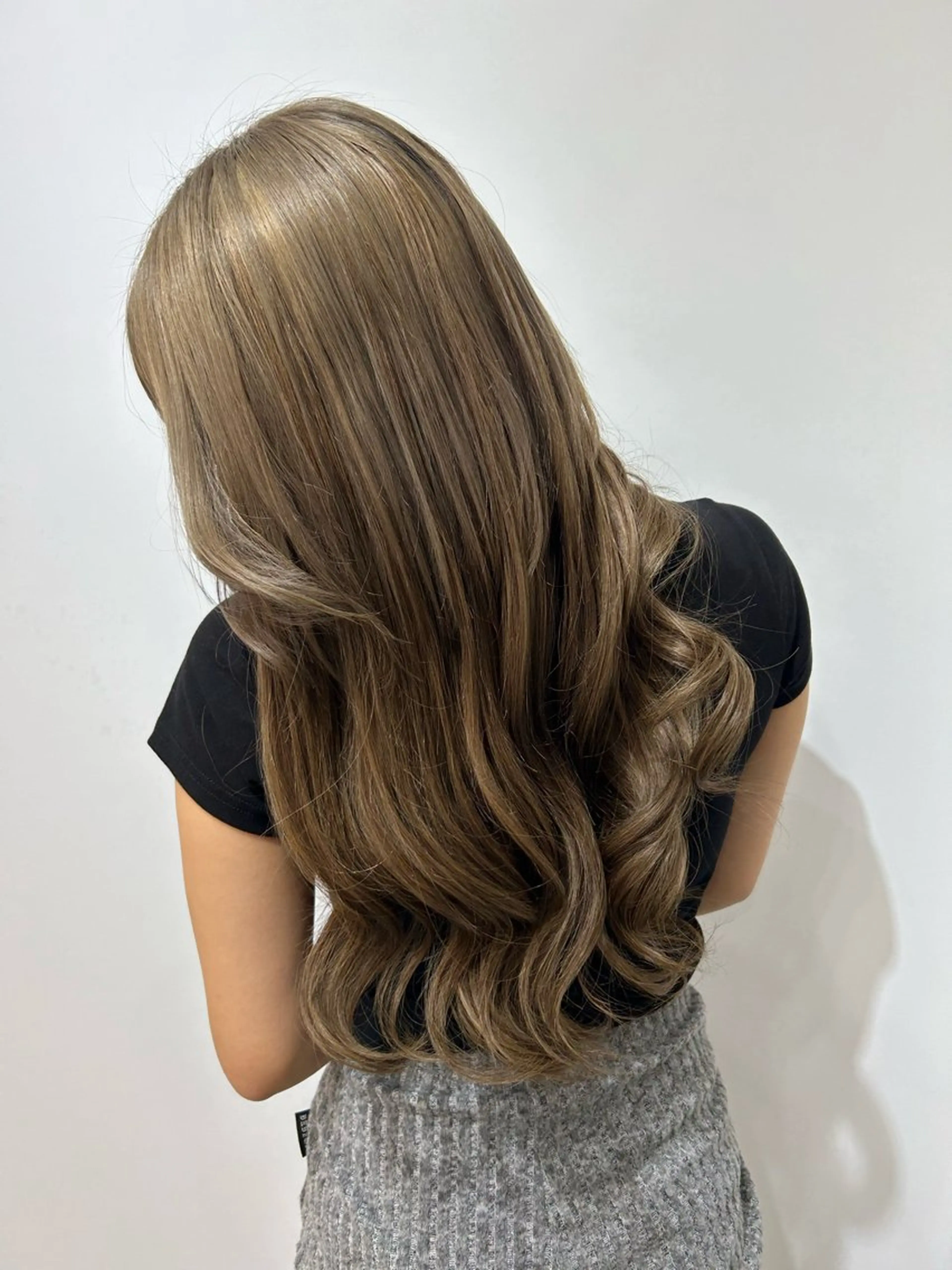 ロング カラー ヘアアレンジ シールエクステ バレイヤージュ ハイライトカラー ボブ エクステ カット エクステ レイヤー/エクステ alpha下妻のヘアスタイル
