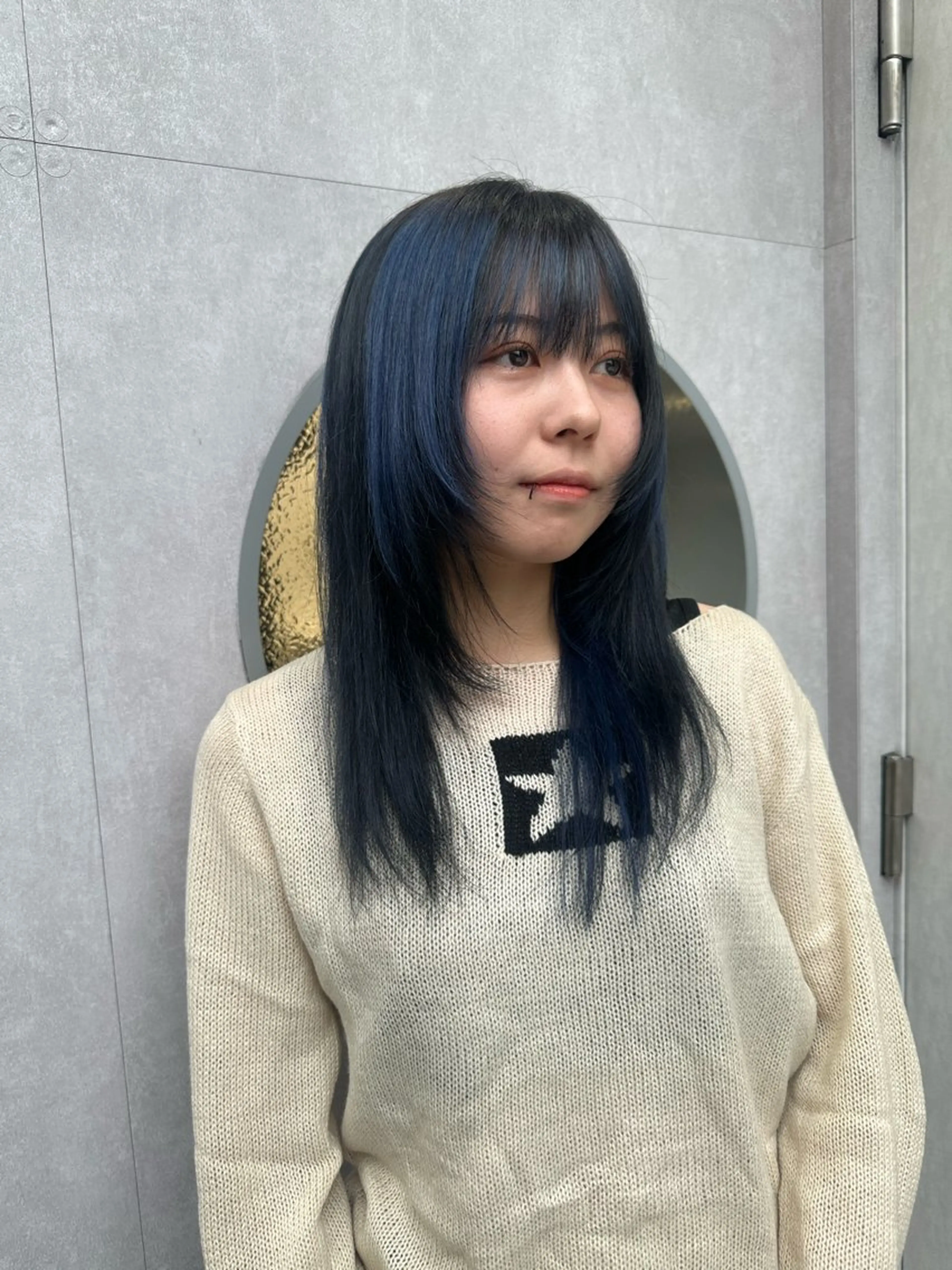 セミロング カラー 🍓横浜/HUG/ はるか🎀♡のヘアスタイル