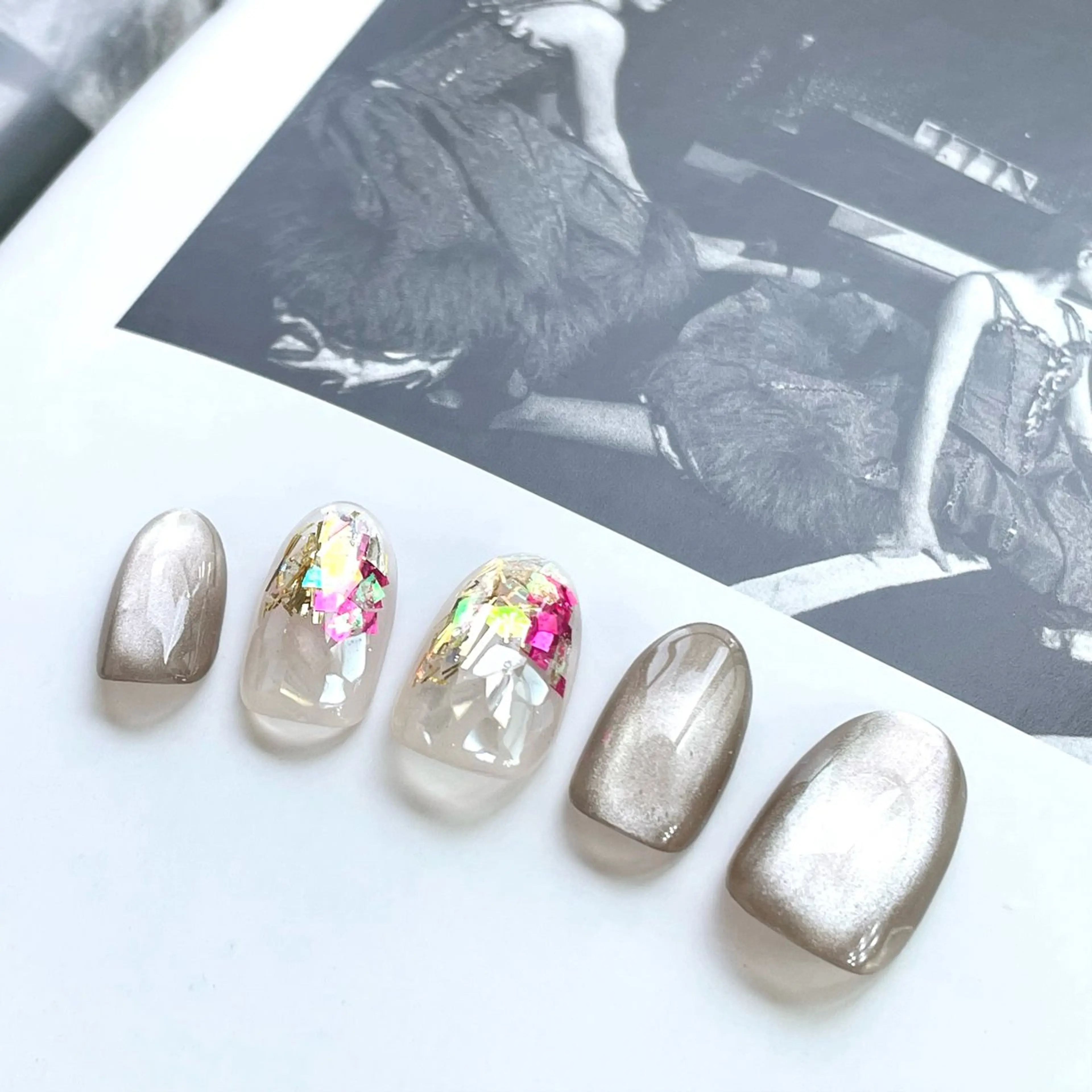 ハンドネイル Nail in 45 |sakiのネイルデザイン